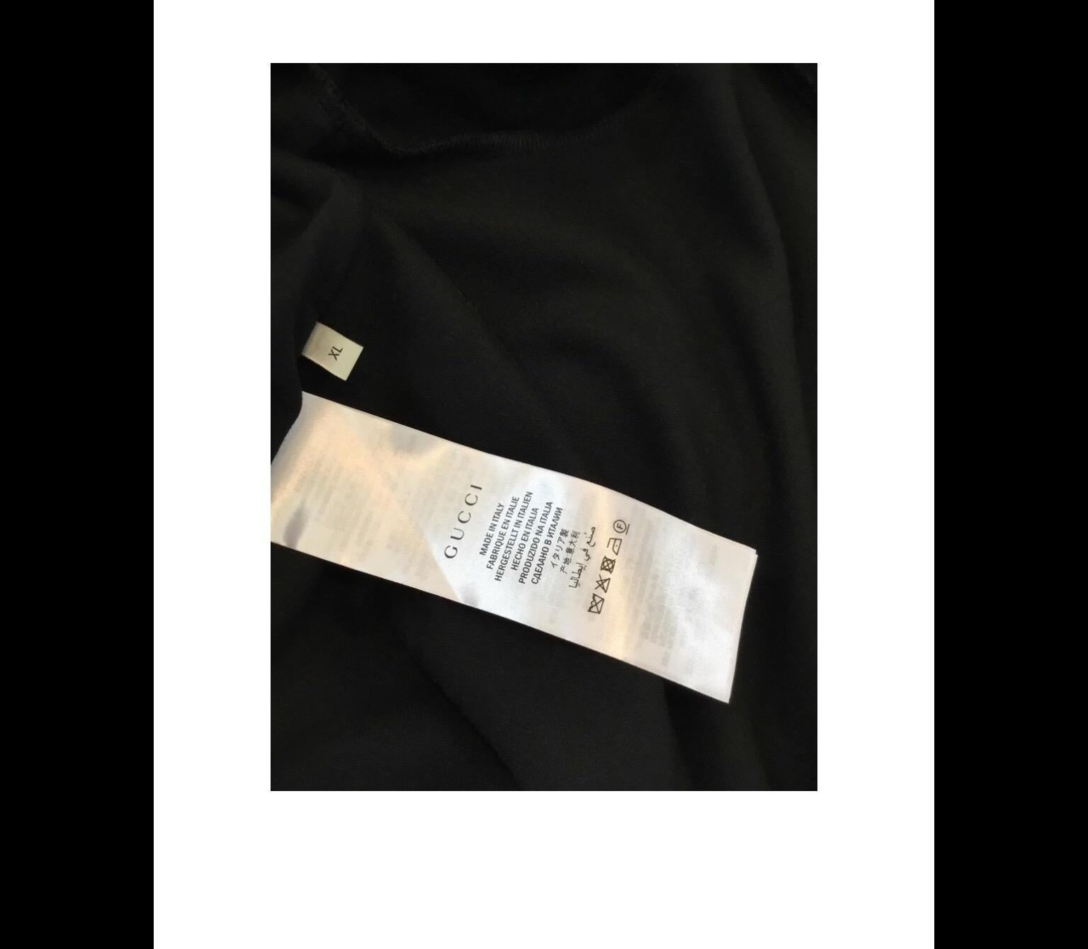 Black Gucci Tech-Jersey Zip Sweater with Swarovski Crystal Embellishing NWT