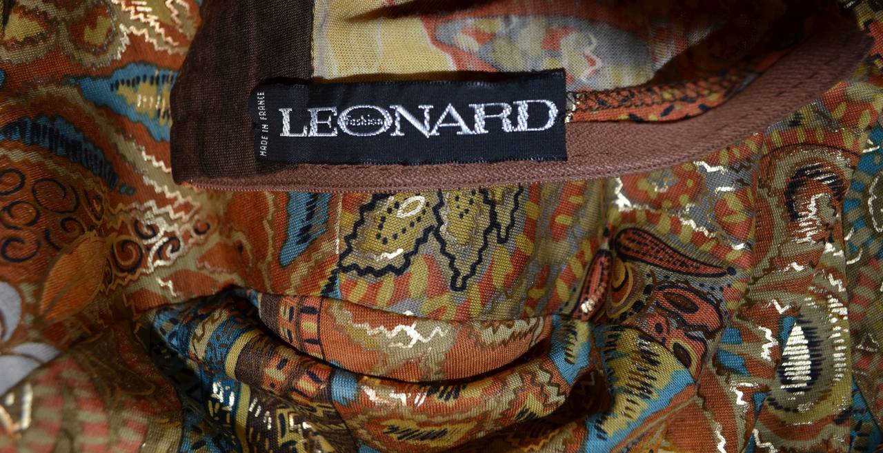 Leonard Paris Print Dress 2