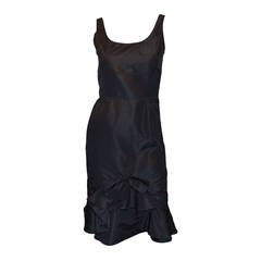 Oscar de la Renta Black 2006 Spring RTW LBD Dress