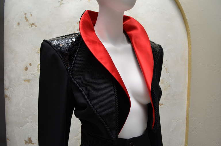 Women's Yves Saint Laurent Vintage YSL Le Smoking Tuxedo