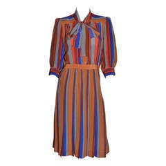 Yves Saint Laurent Vintage YSL Silk Dress