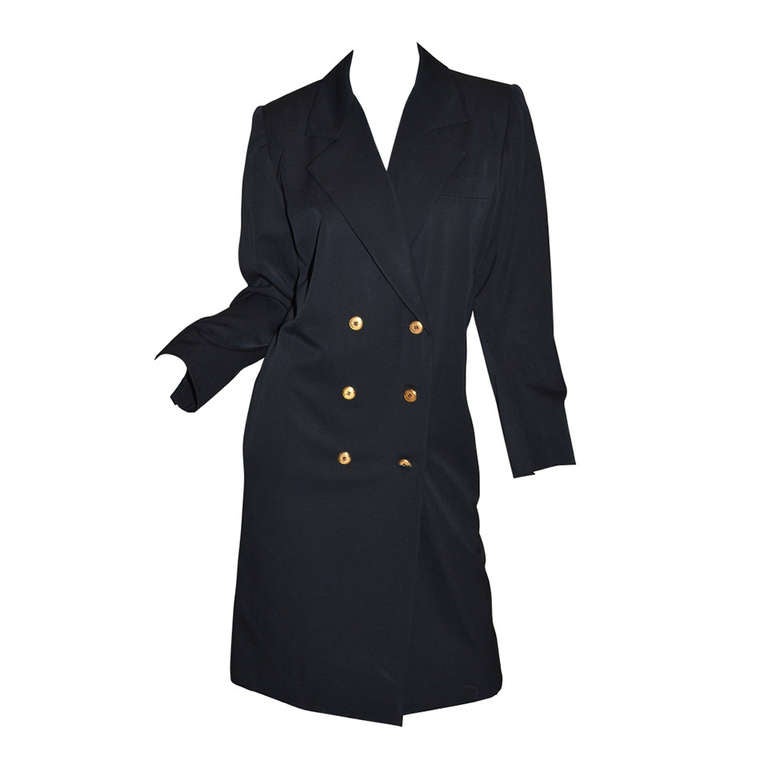 Yves Saint Laurent Rive Gauche Vintage Tailored Coat or Dress