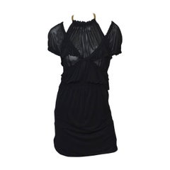 Yves Saint Laurent 1990s Jersey Halter Dress