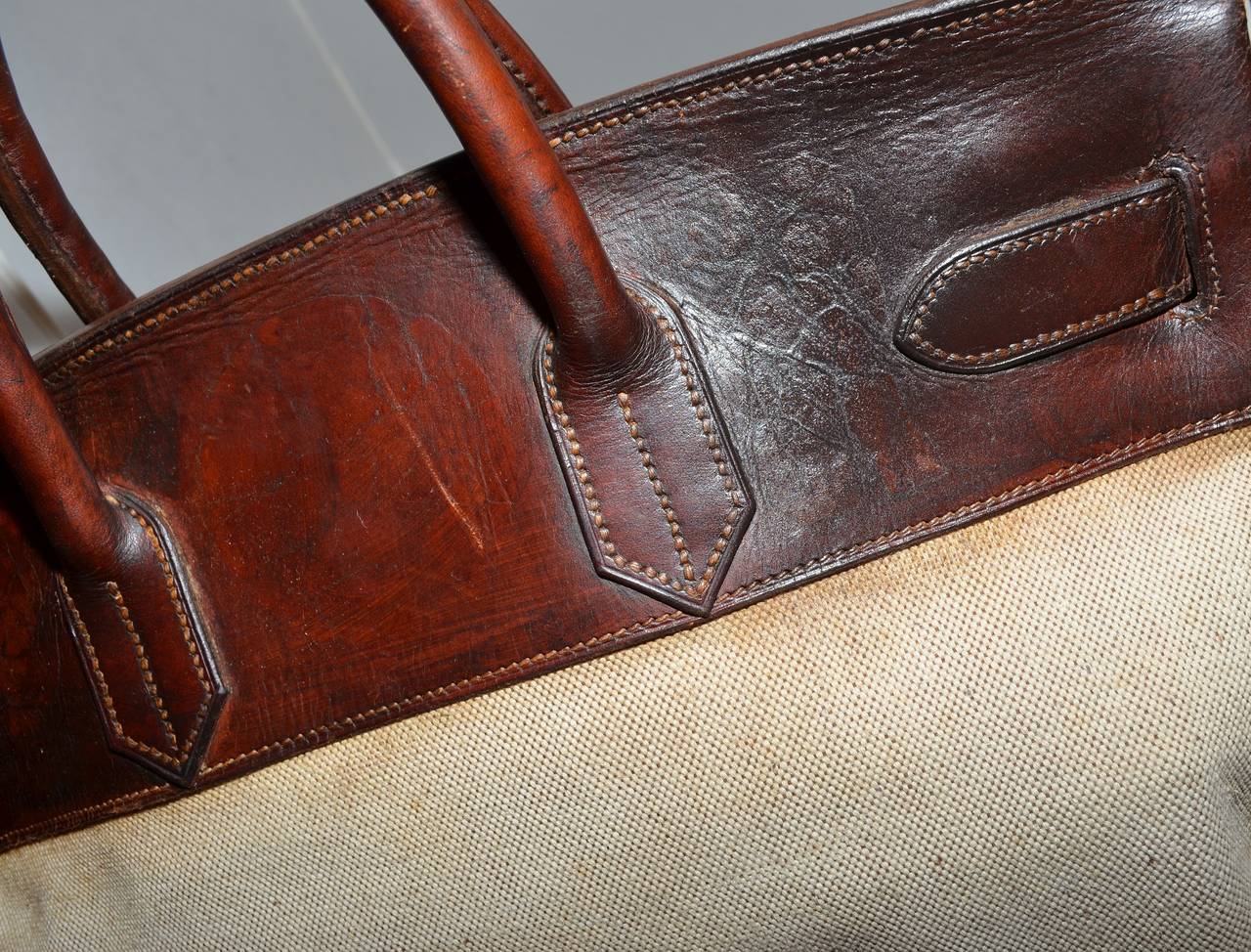 Hermes Vintage 1959 Haut a Courroie HAC Bag 3