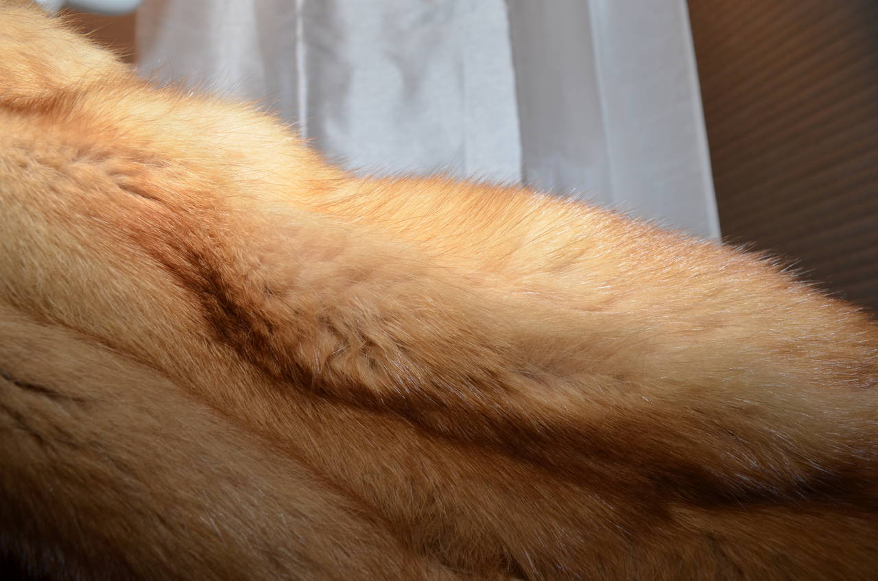 Fur Coat Canadian Sable In Excellent Condition In Carmel, CA
