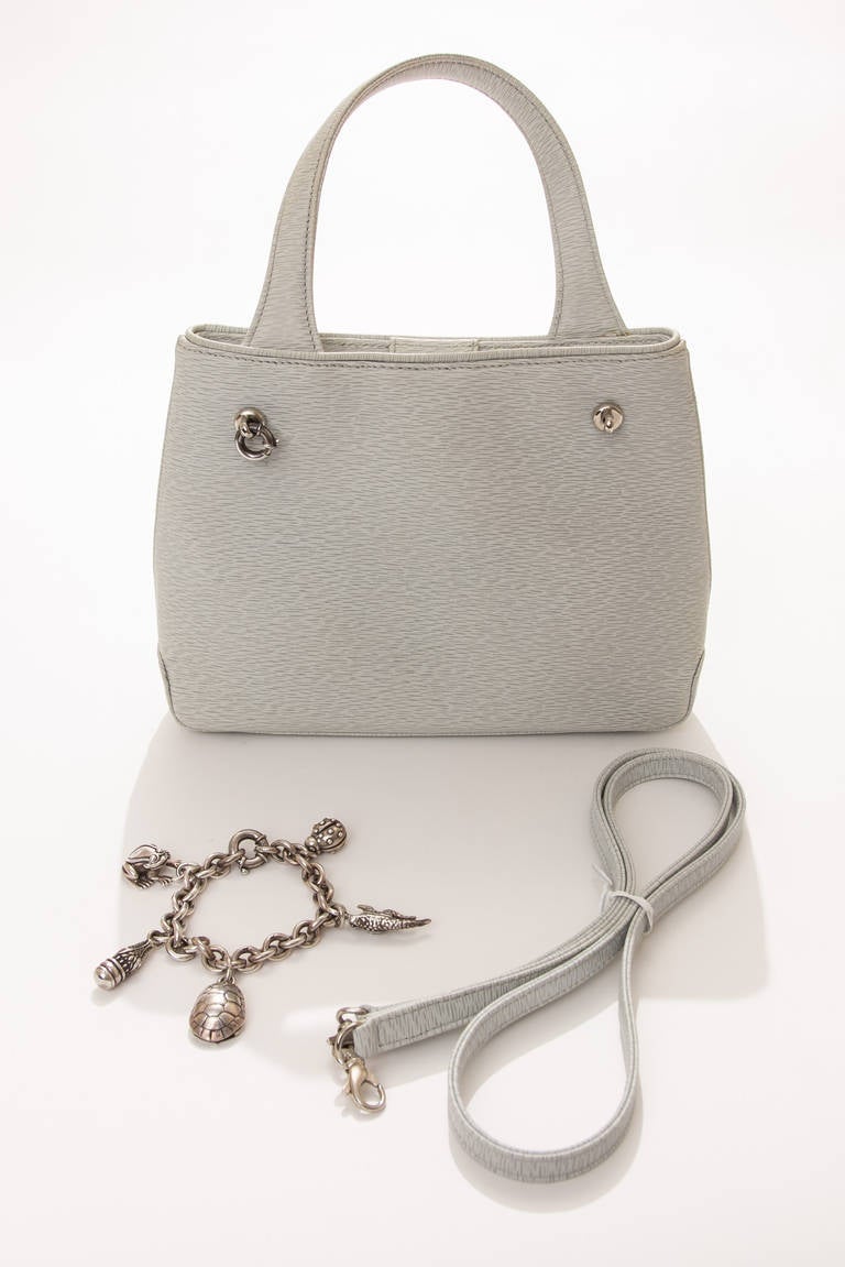 Women's Barry Kieselstein-Cord Handbag with Removable Charm Bracelet