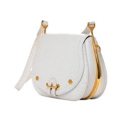 Hermes Ostrich Passe Guide Shoulder Bag