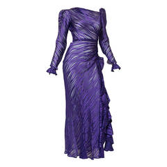 Yves Saint Laurent Rive Gauche YSL Vintage Gown Yves Saint Laurent Rive Gauche YSL Vintage Gown