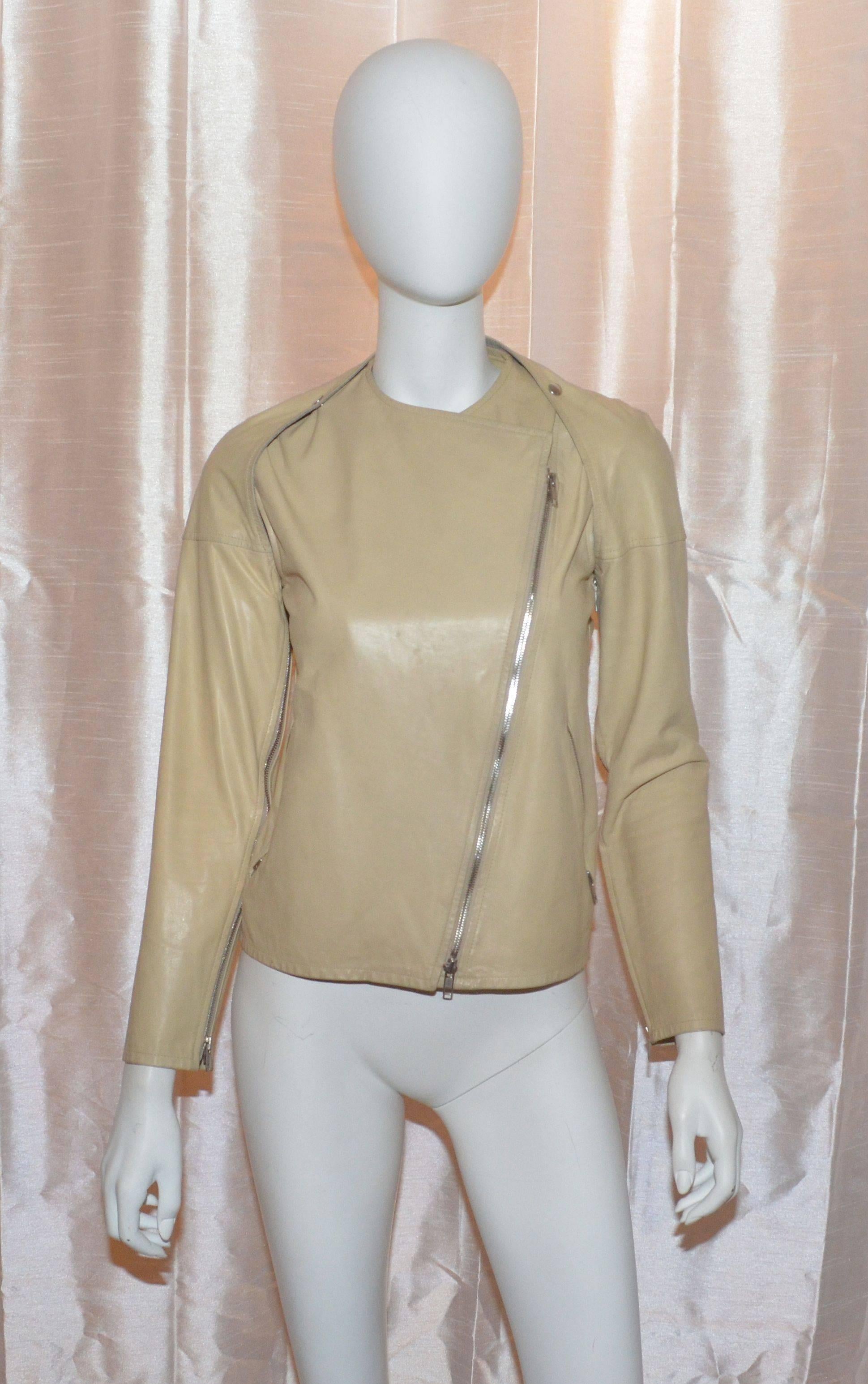 Martin Margiela Leather 3-way Vest + Shrug + Jacket In Good Condition In Carmel, CA