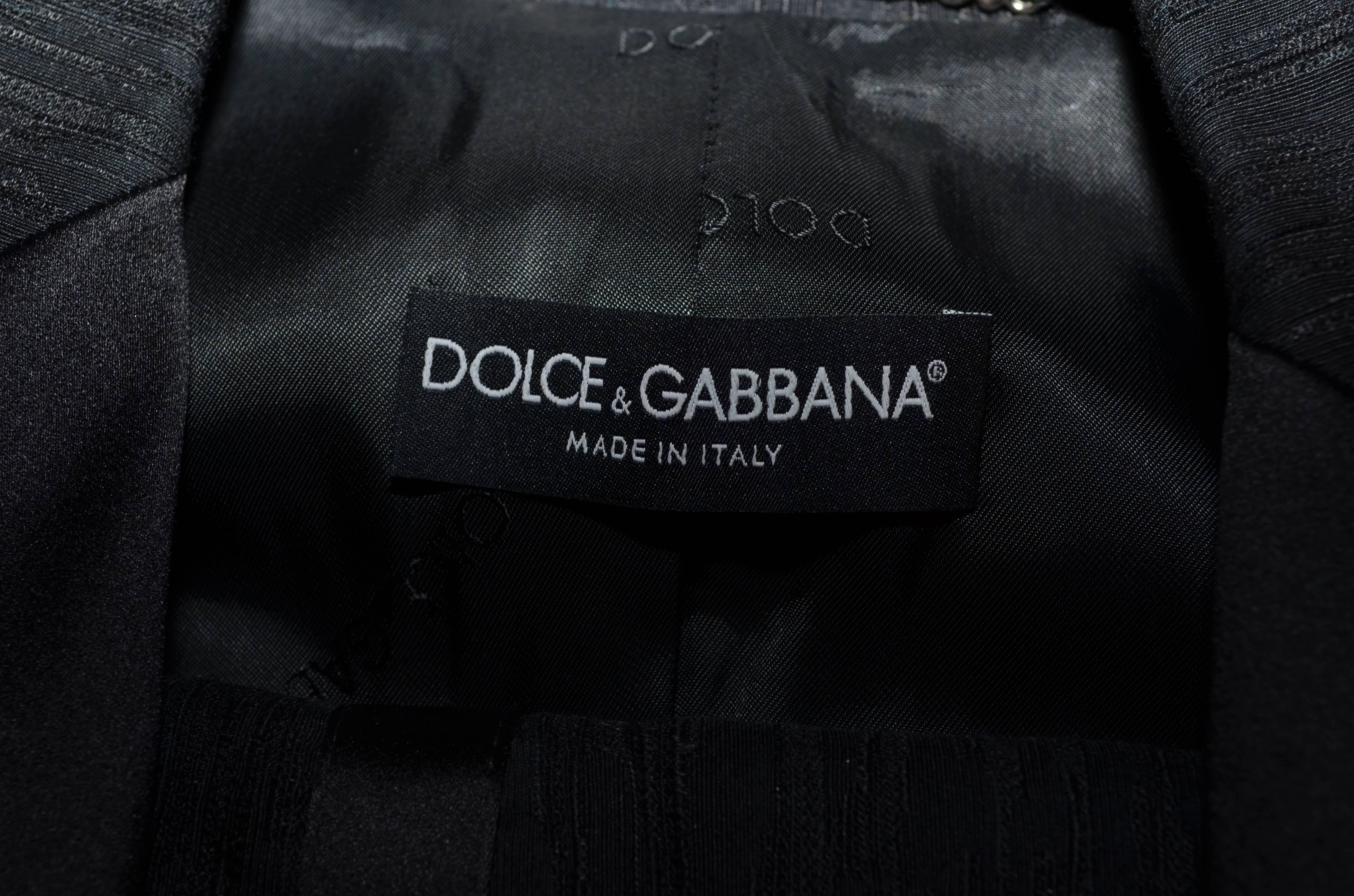 Black Dolce & Gabbana Women's Tuxedo Suit