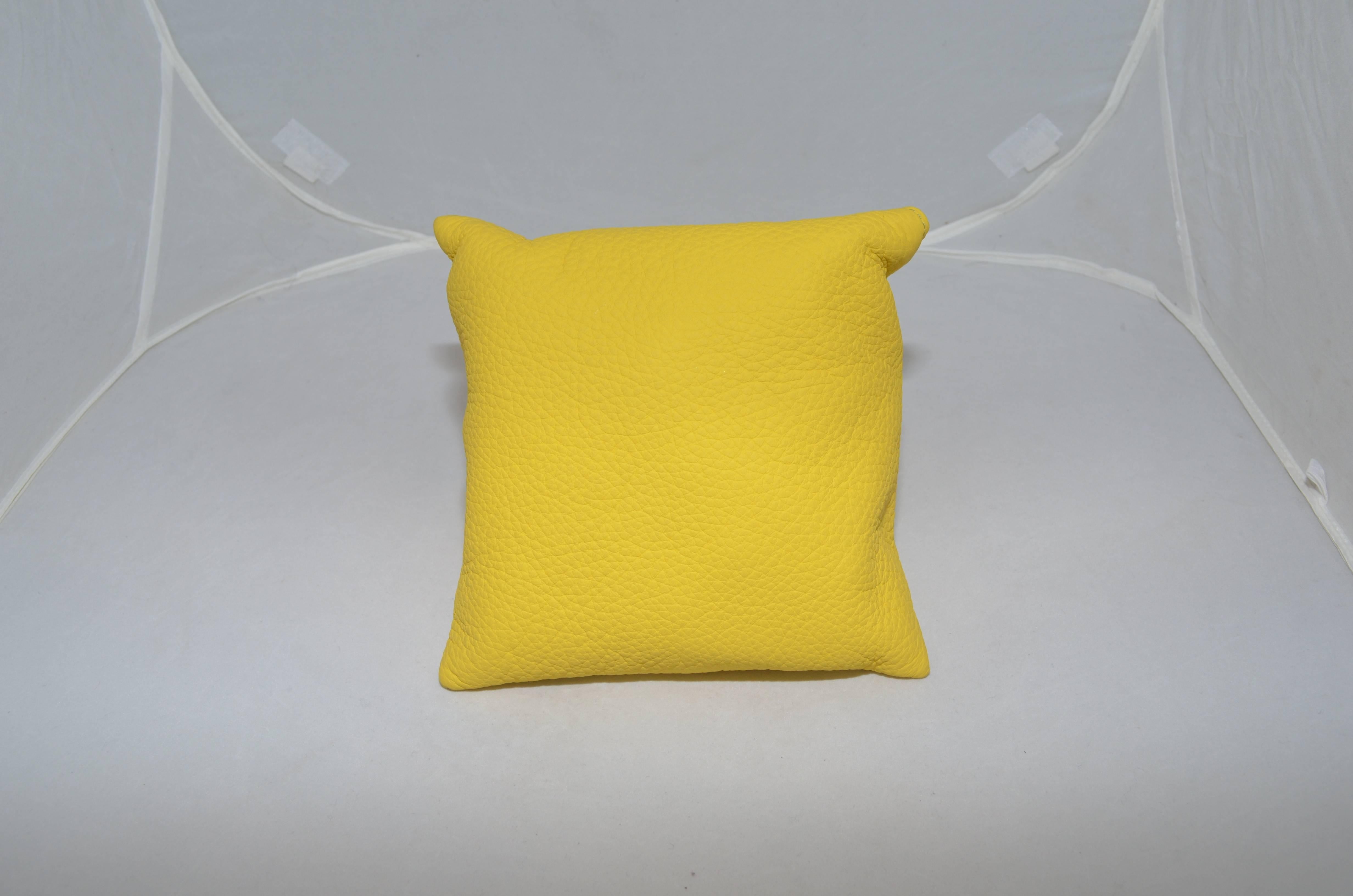 Jil Sander Gelbe Pyramidenhandtäschchen Handtasche Damen