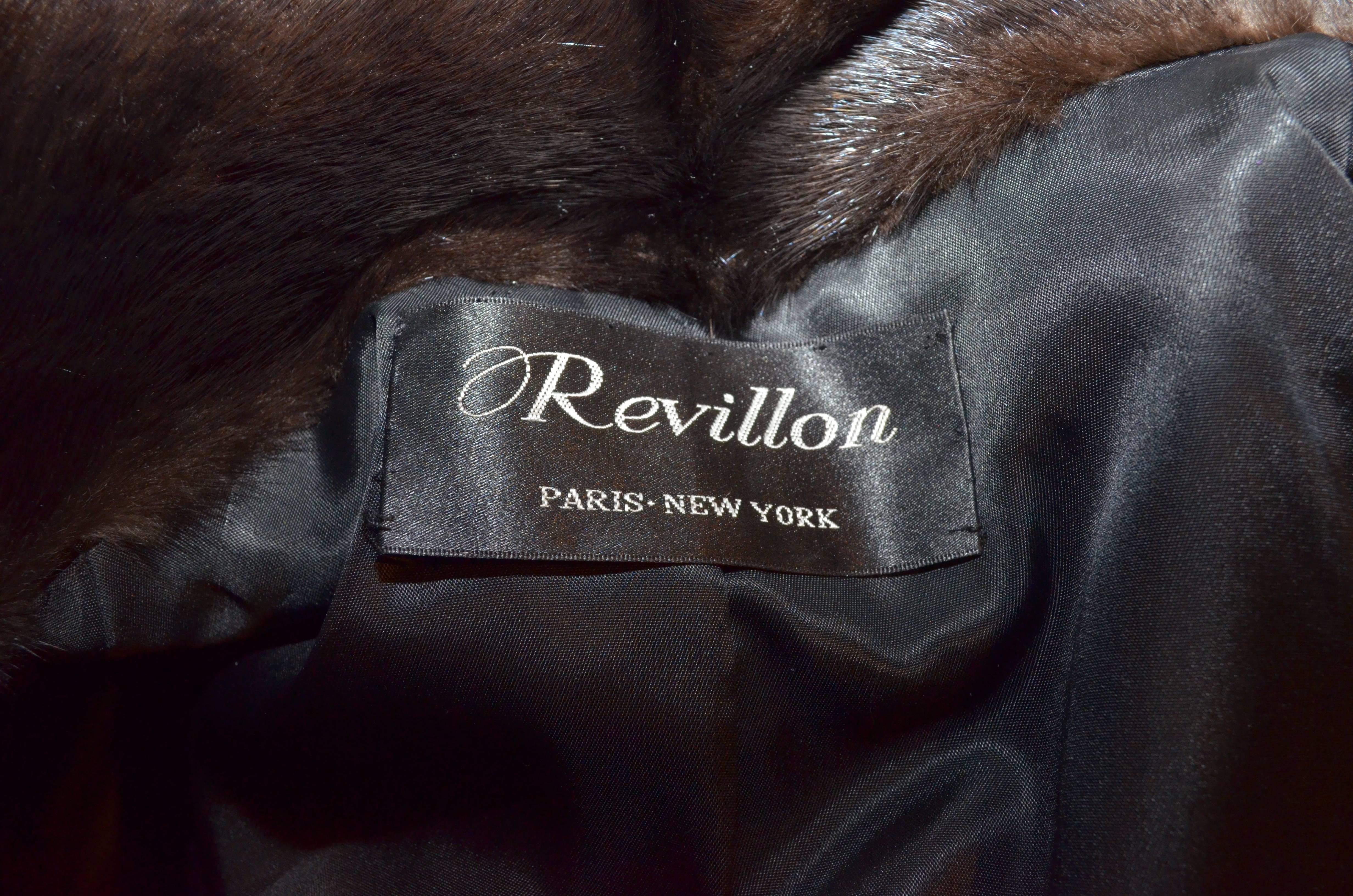 Women's Revillon Brown Mink Coat