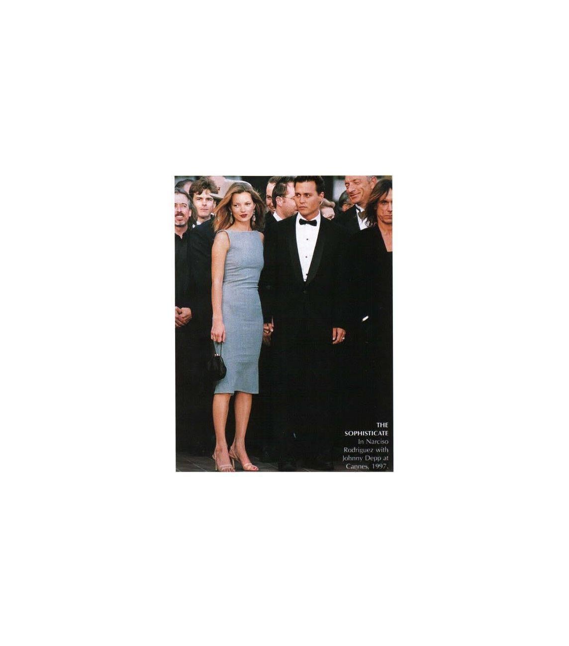 kate moss gray dress