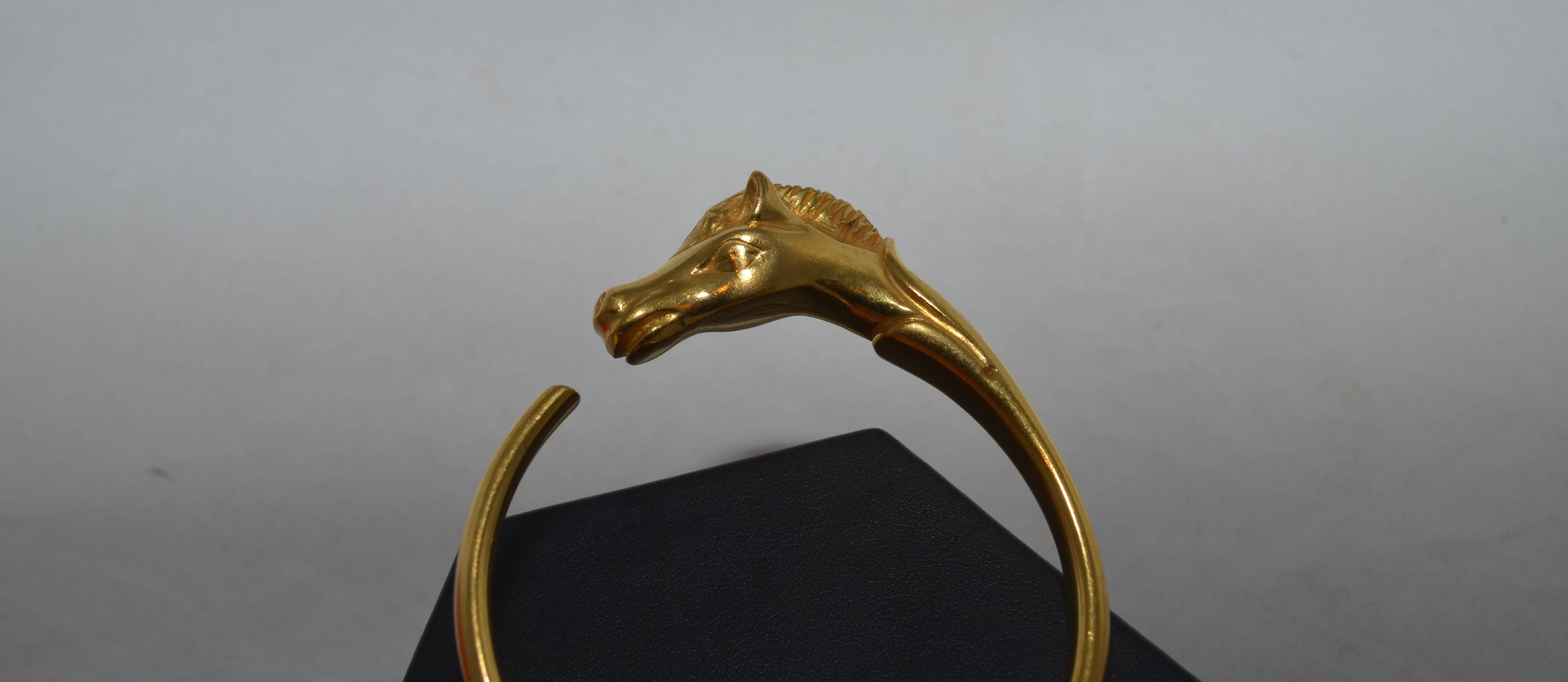hermes horse head bracelet