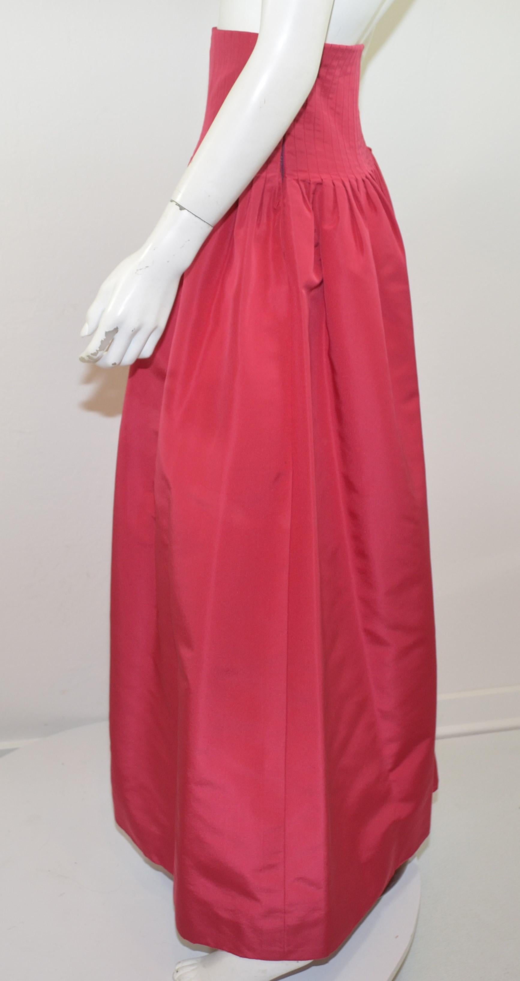 Pierre Cardin Vintage Skirt and Blouse Ensemble In Good Condition For Sale In Carmel, CA
