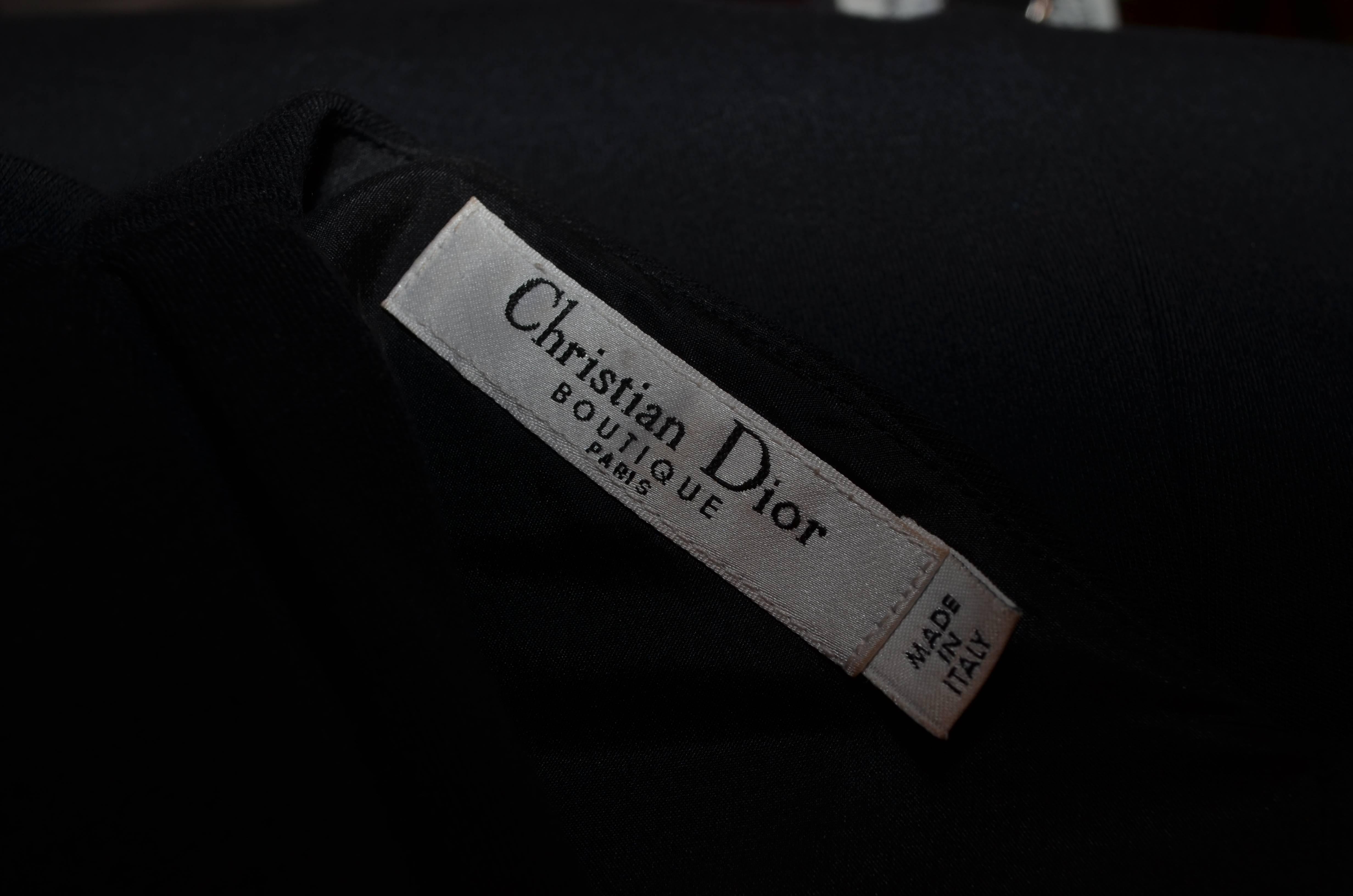 Christian Dior LBD Dress In Excellent Condition In Carmel, CA