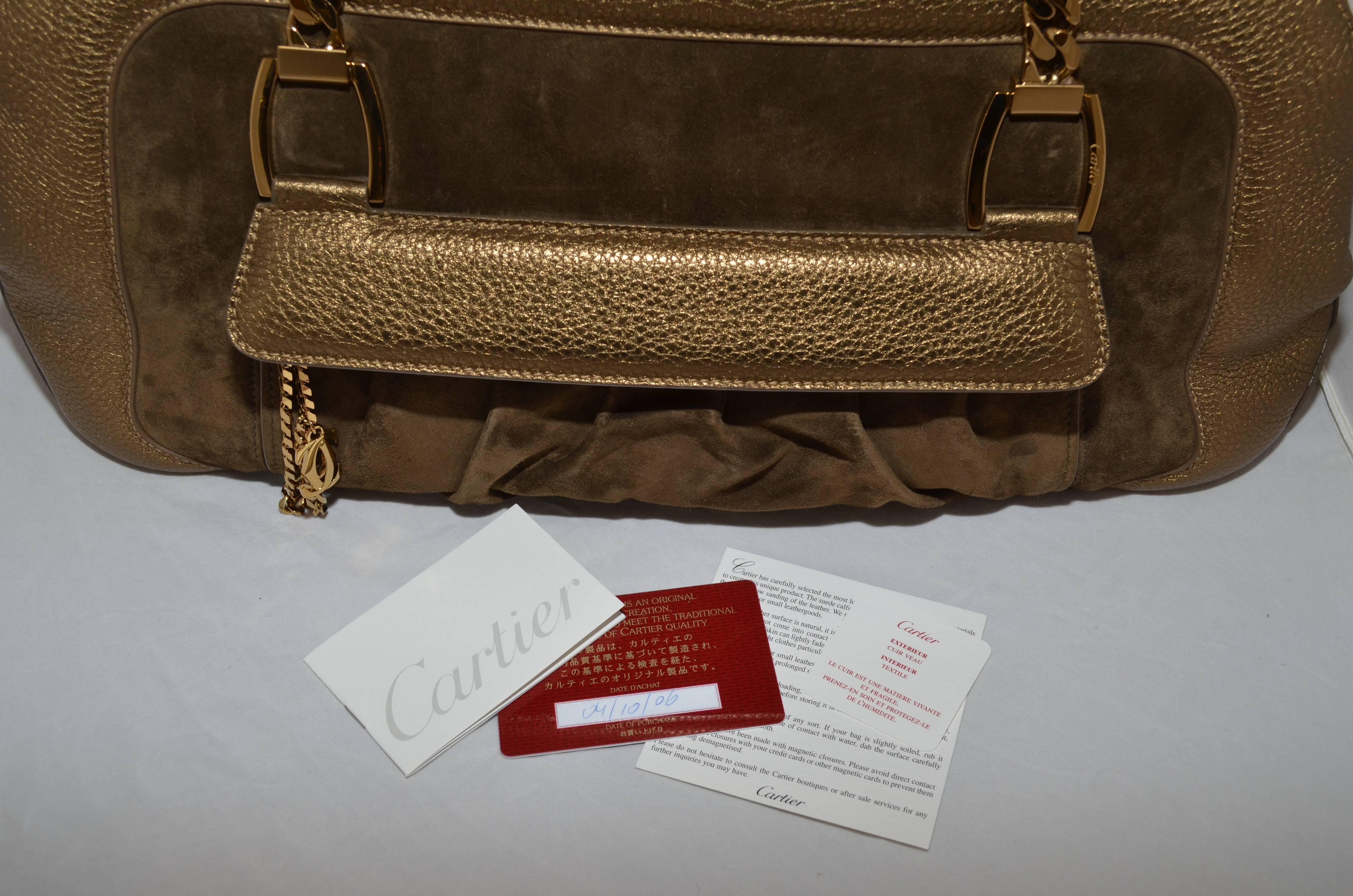 Cartier La Dona Chain Handle Shoulder Bag 3