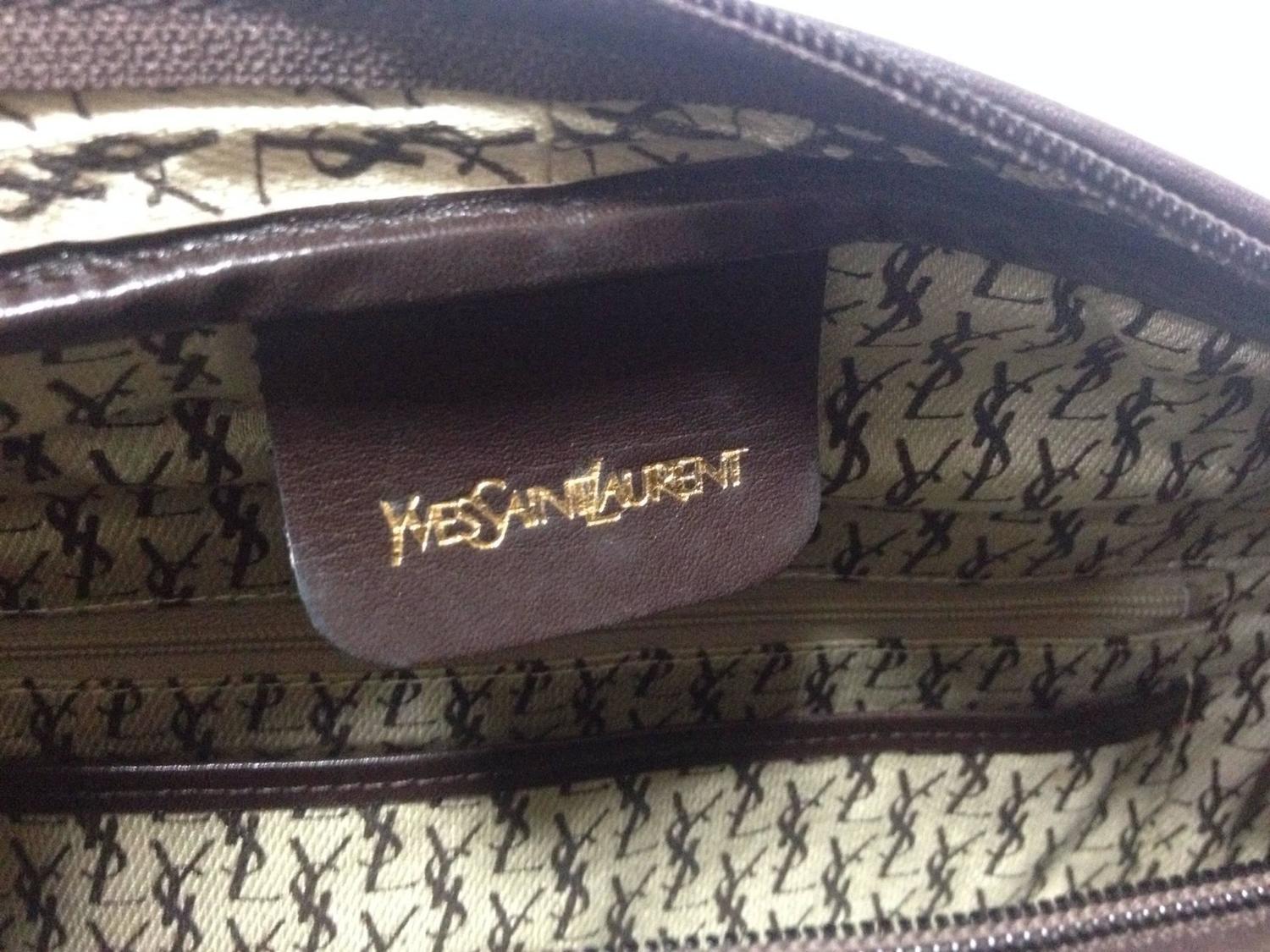 ysl leopard print travel bag  