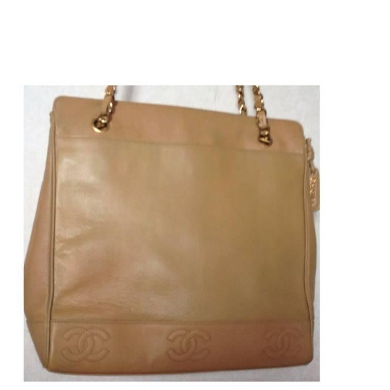 chanel brown purse