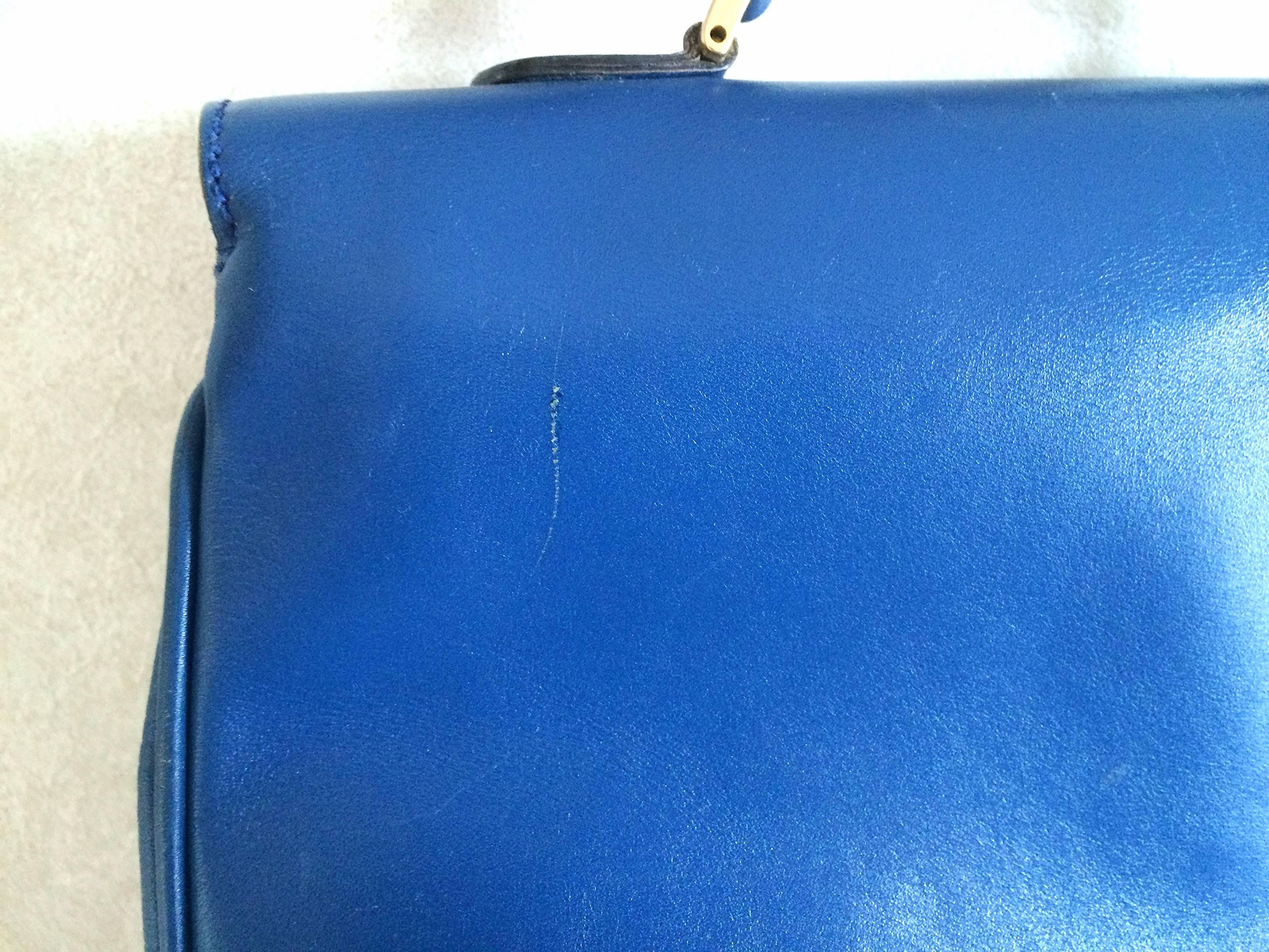 blue vintage fendi bag