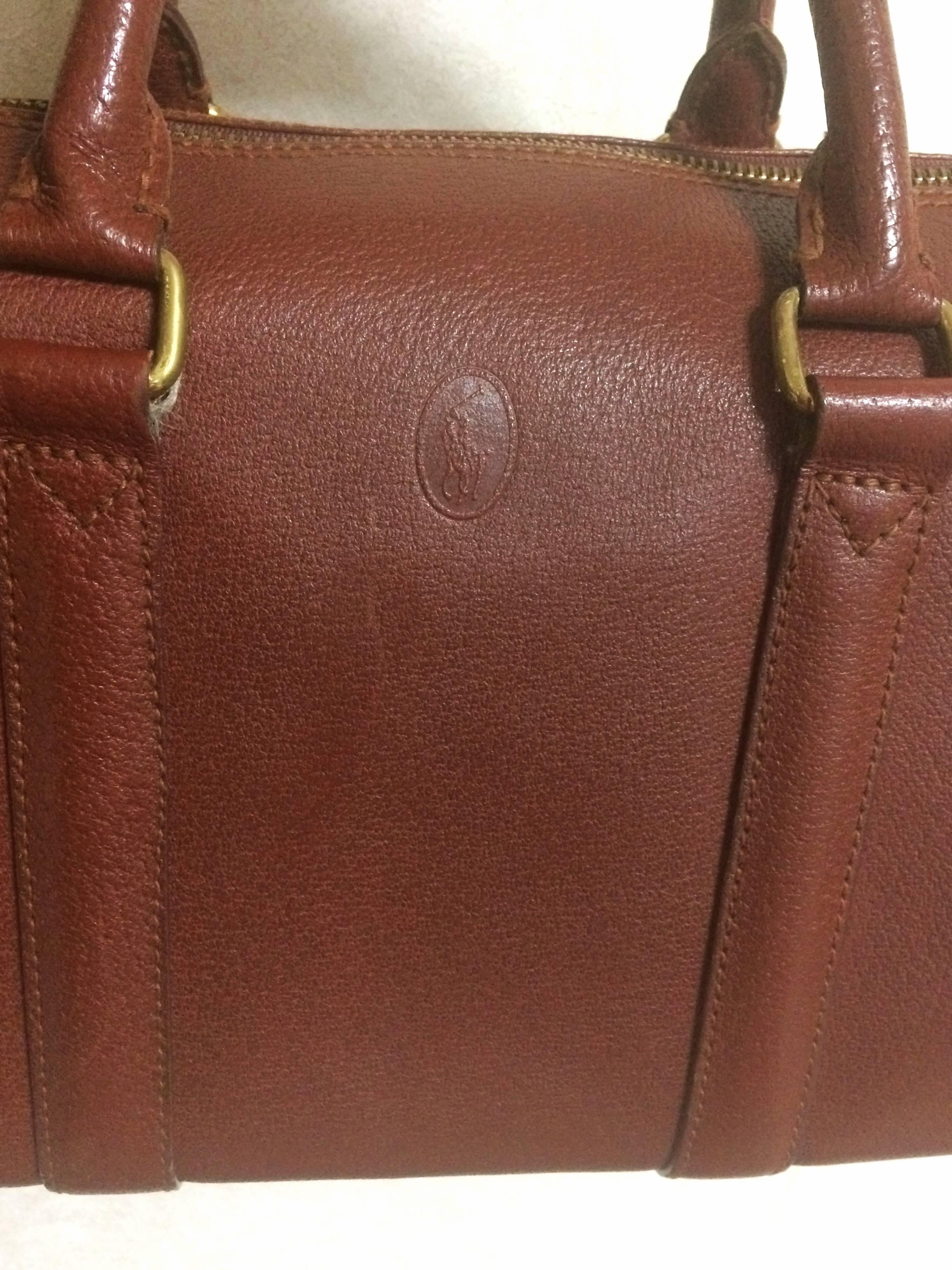 ralph lauren brown purse