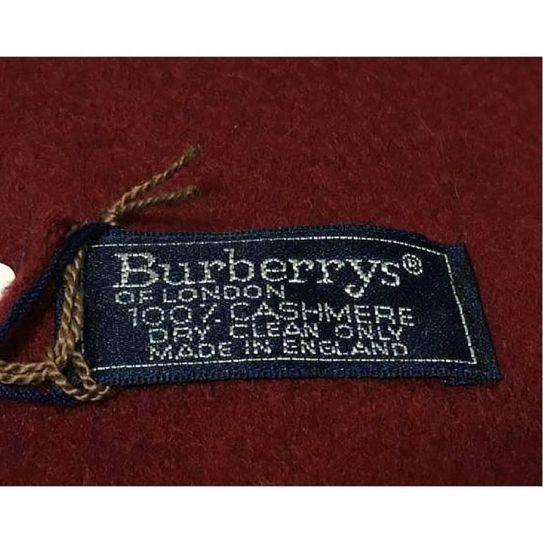 burberry scarf bordeaux