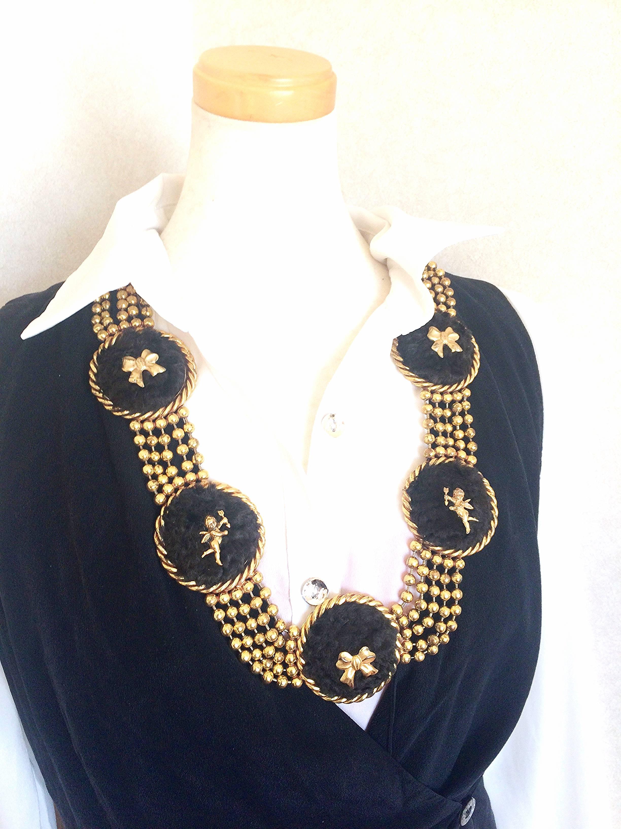 large ball chain necklace