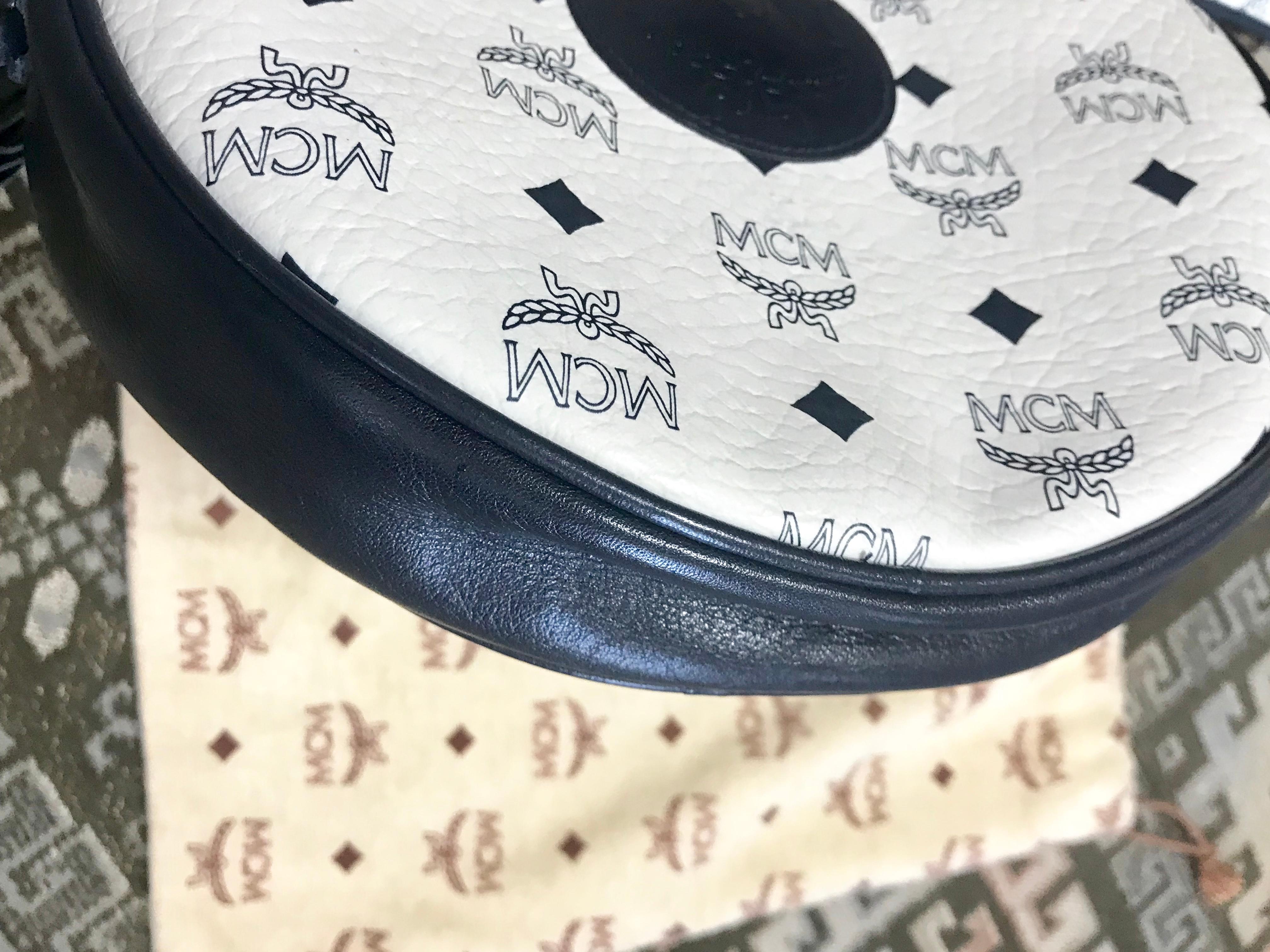 mcm round bag