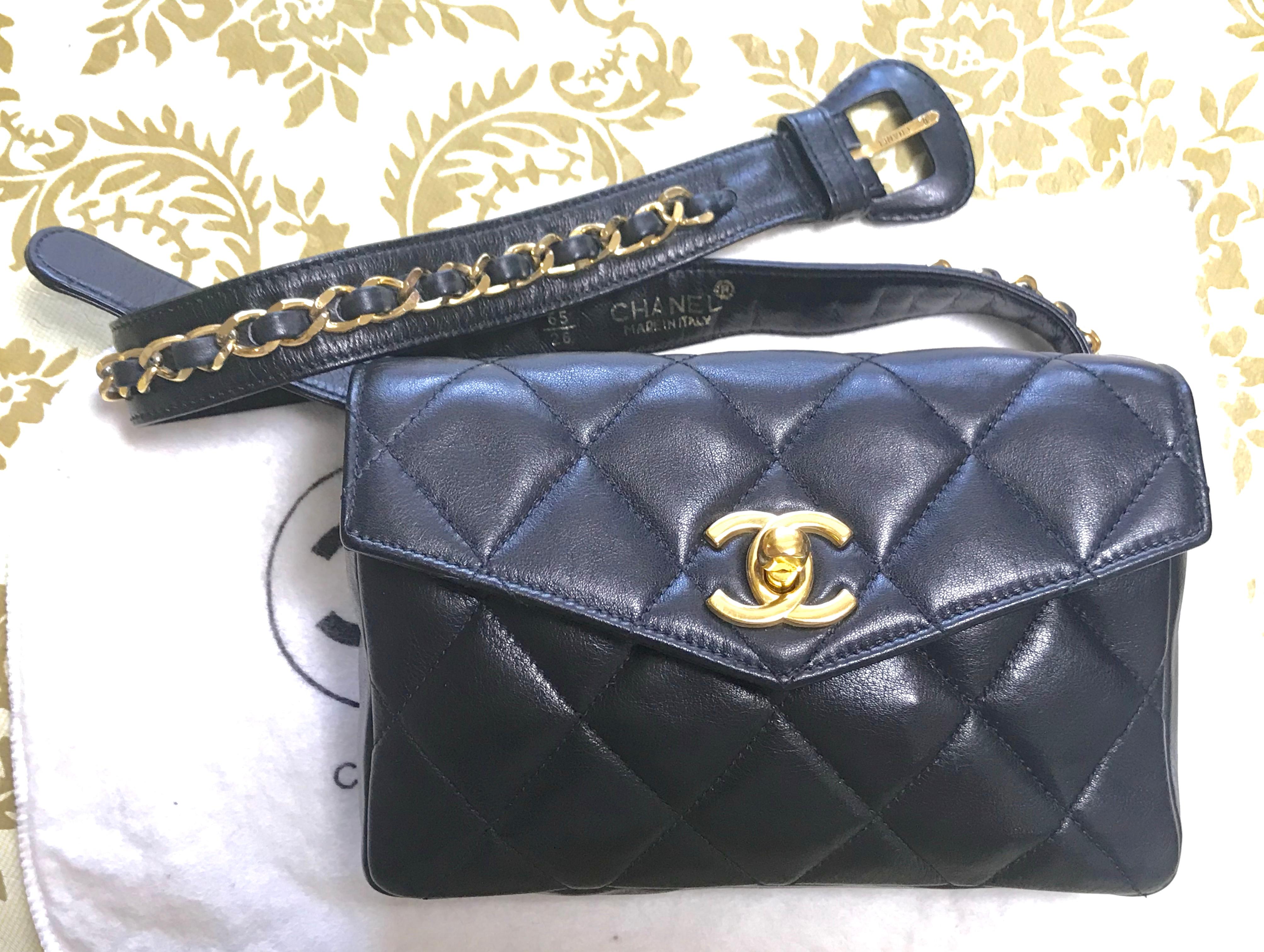 chanel belt bag vintage