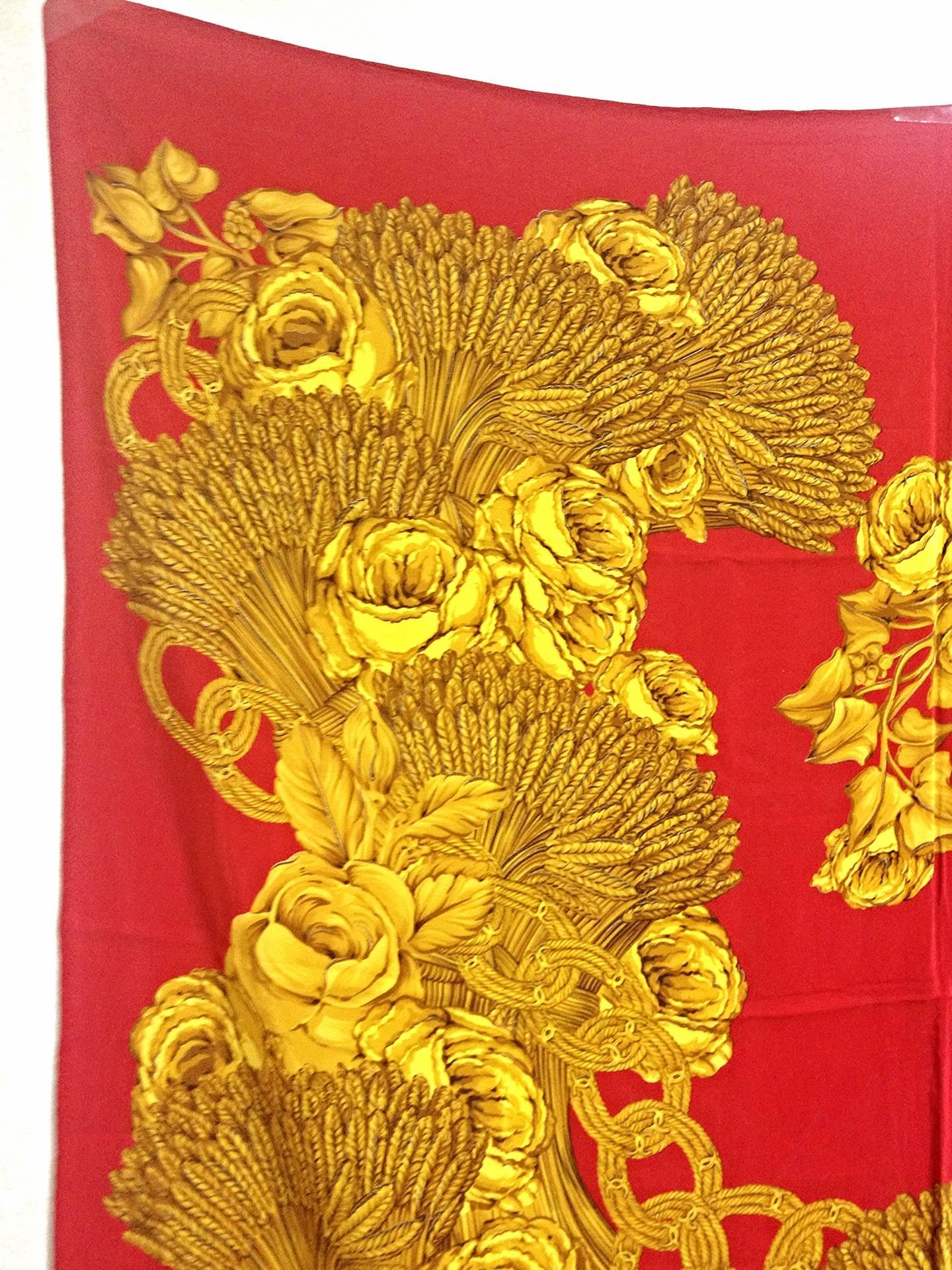 vintage chanel scarf patterns