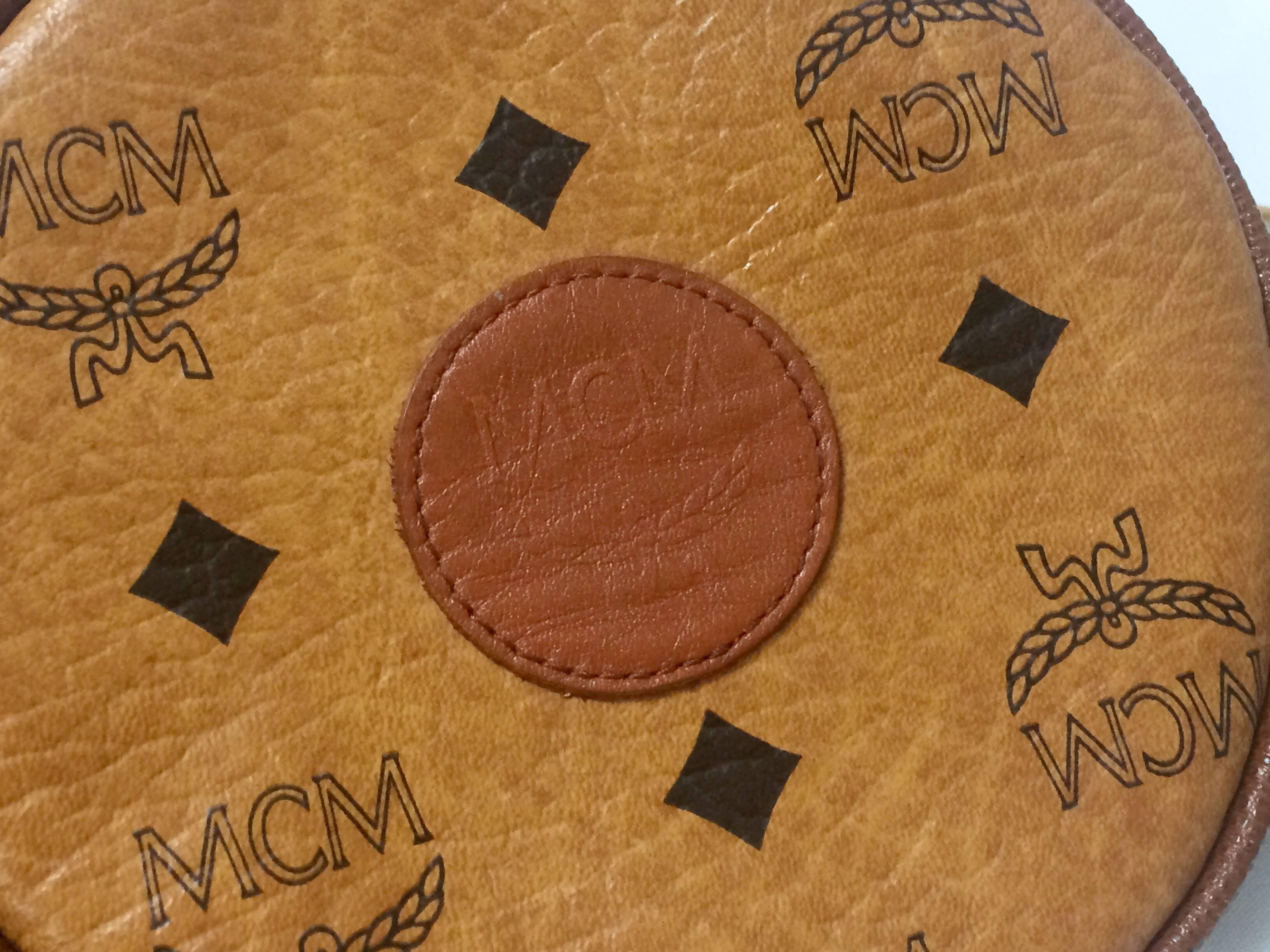 mcm round bag