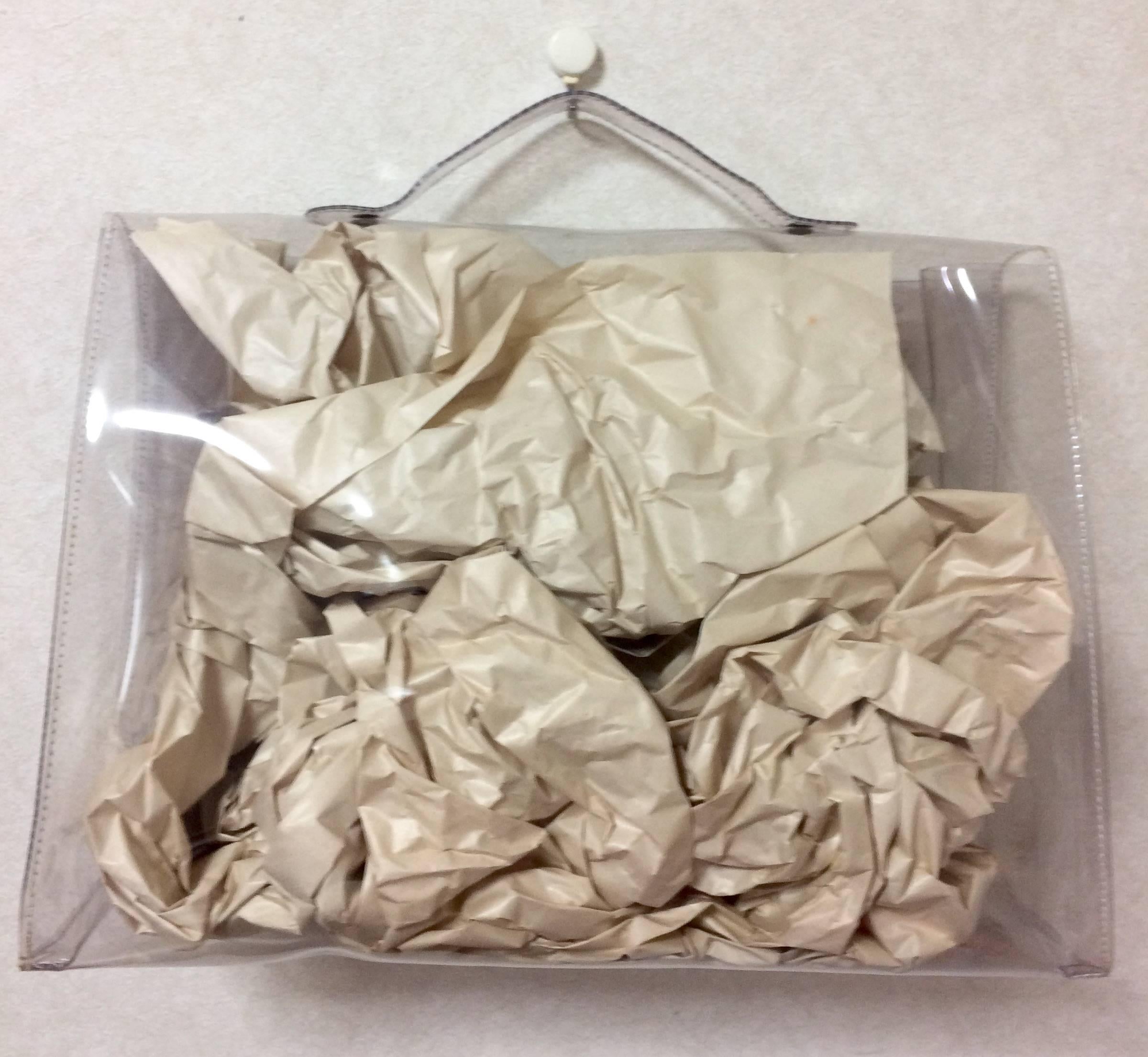 clear hermes birkin bag