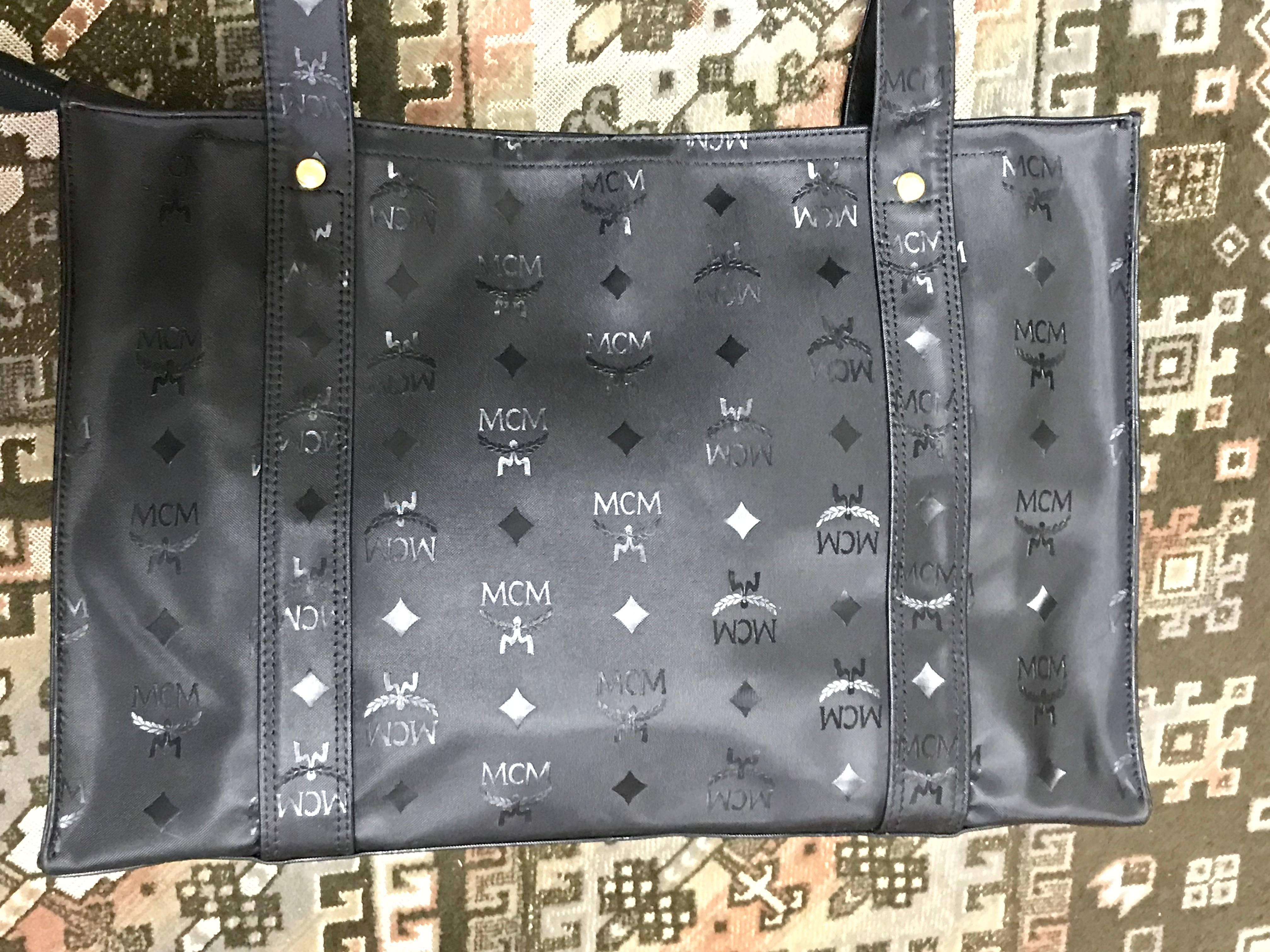 mcm vintage shoulder bag