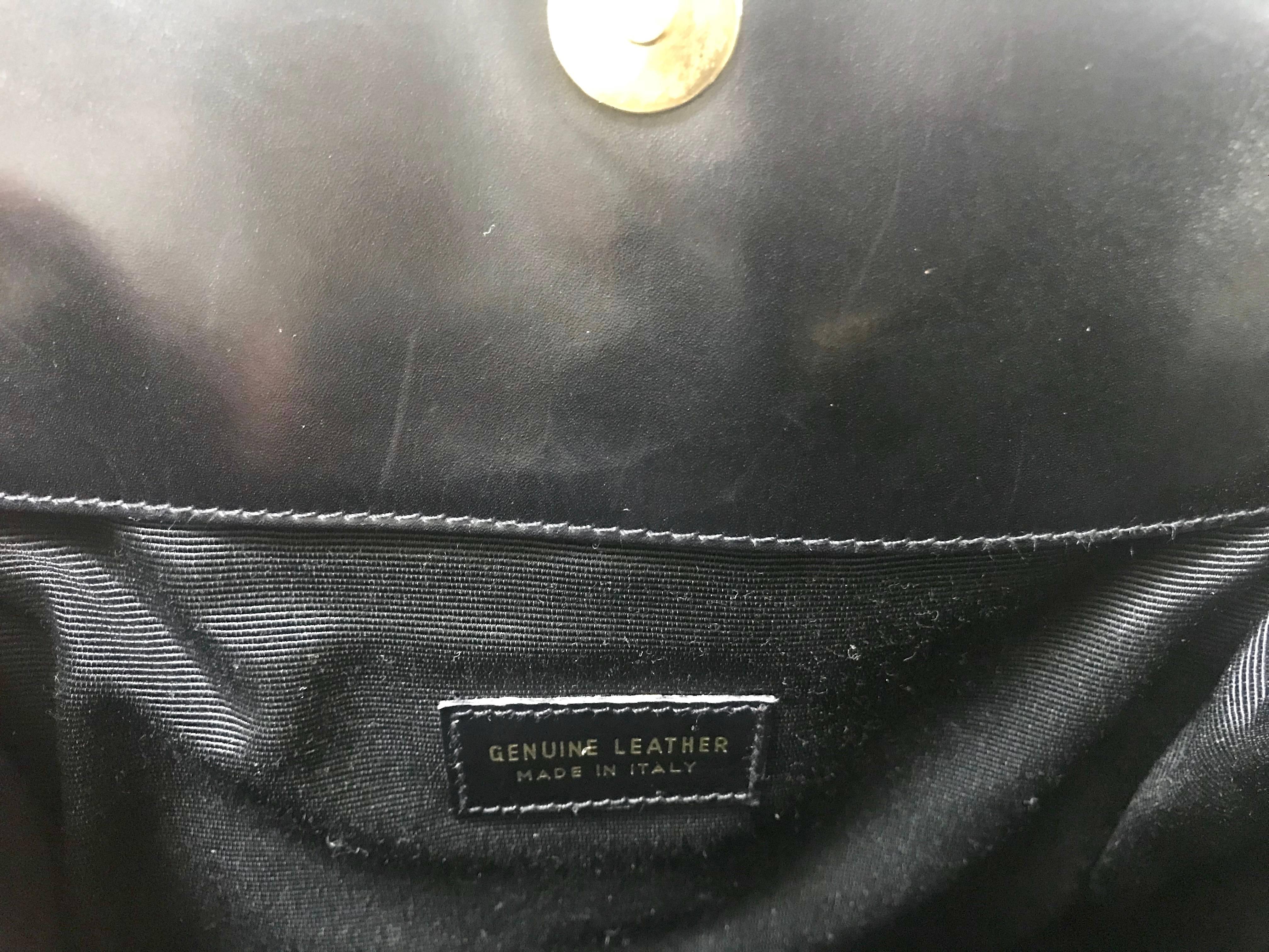 Vintage Christian Lacroix wine brown suede black leather sexy feminine shape bag For Sale 6