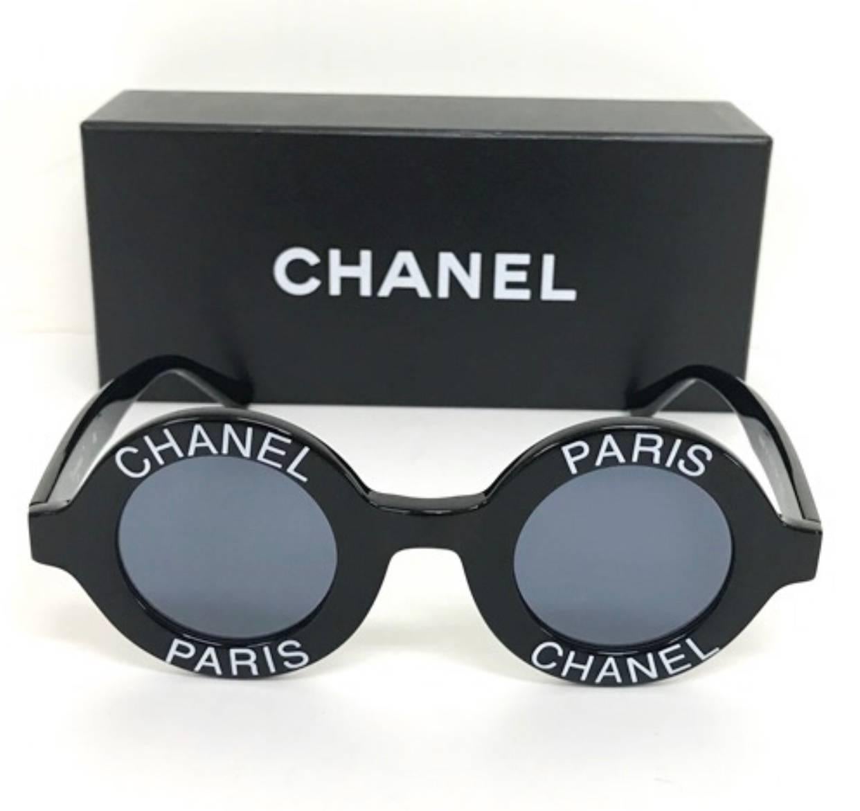 round chanel sunglasses