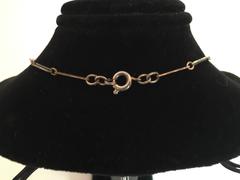 1930's Art Deco Chrome and Galalith Necklace by Jacob Bengel