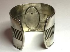 1980s Jean-Paul Gaulthier Solid Perfume LOGO Mannequin Cuff Bracelet