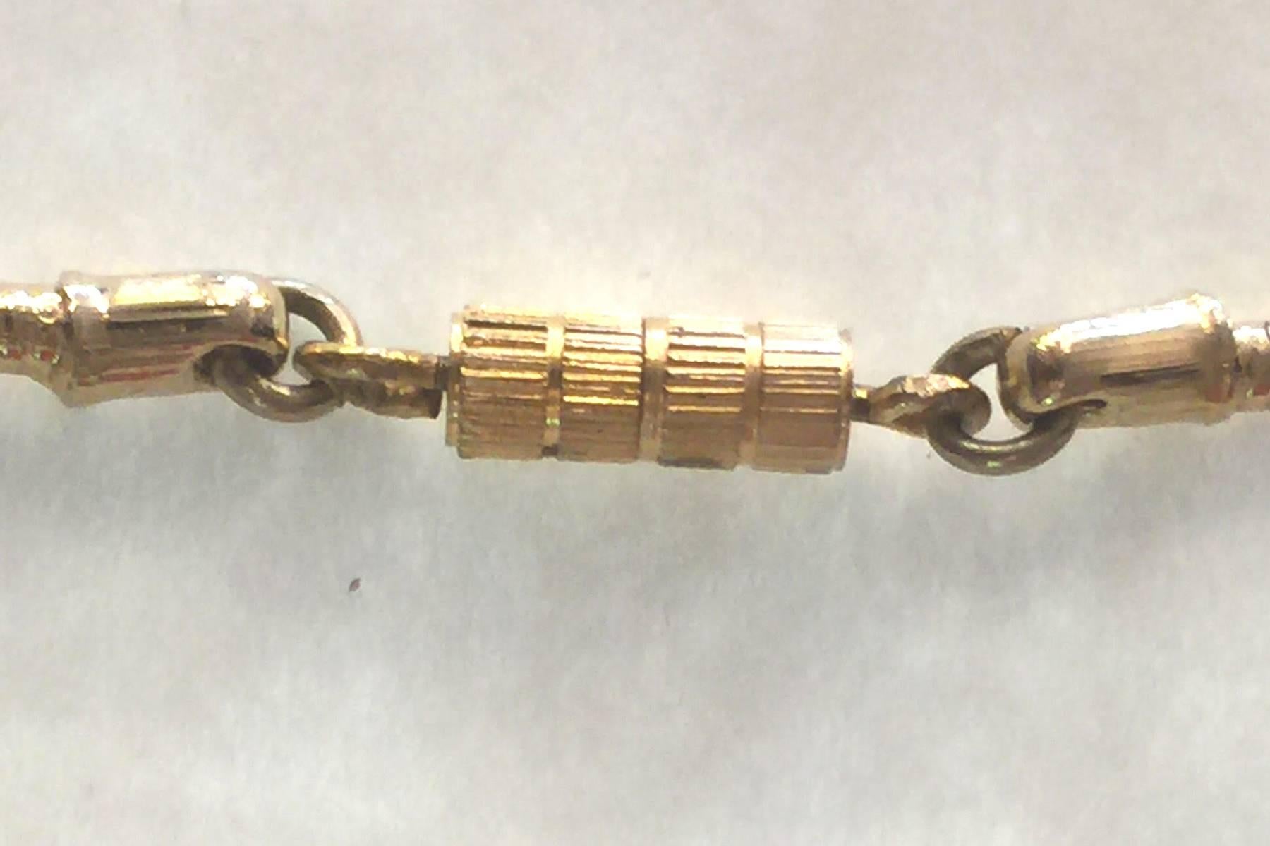 1970s DeLillo Hammered Brass Modernist Breastplate Necklace For Sale 3