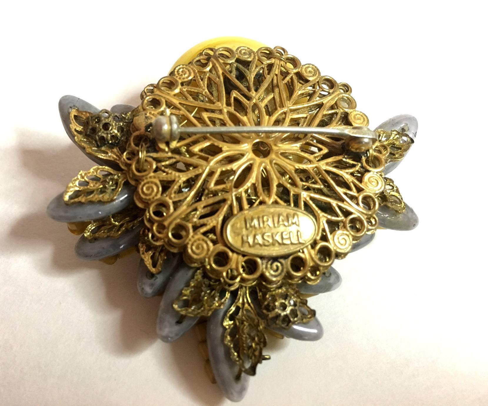 miriam haskell brooches