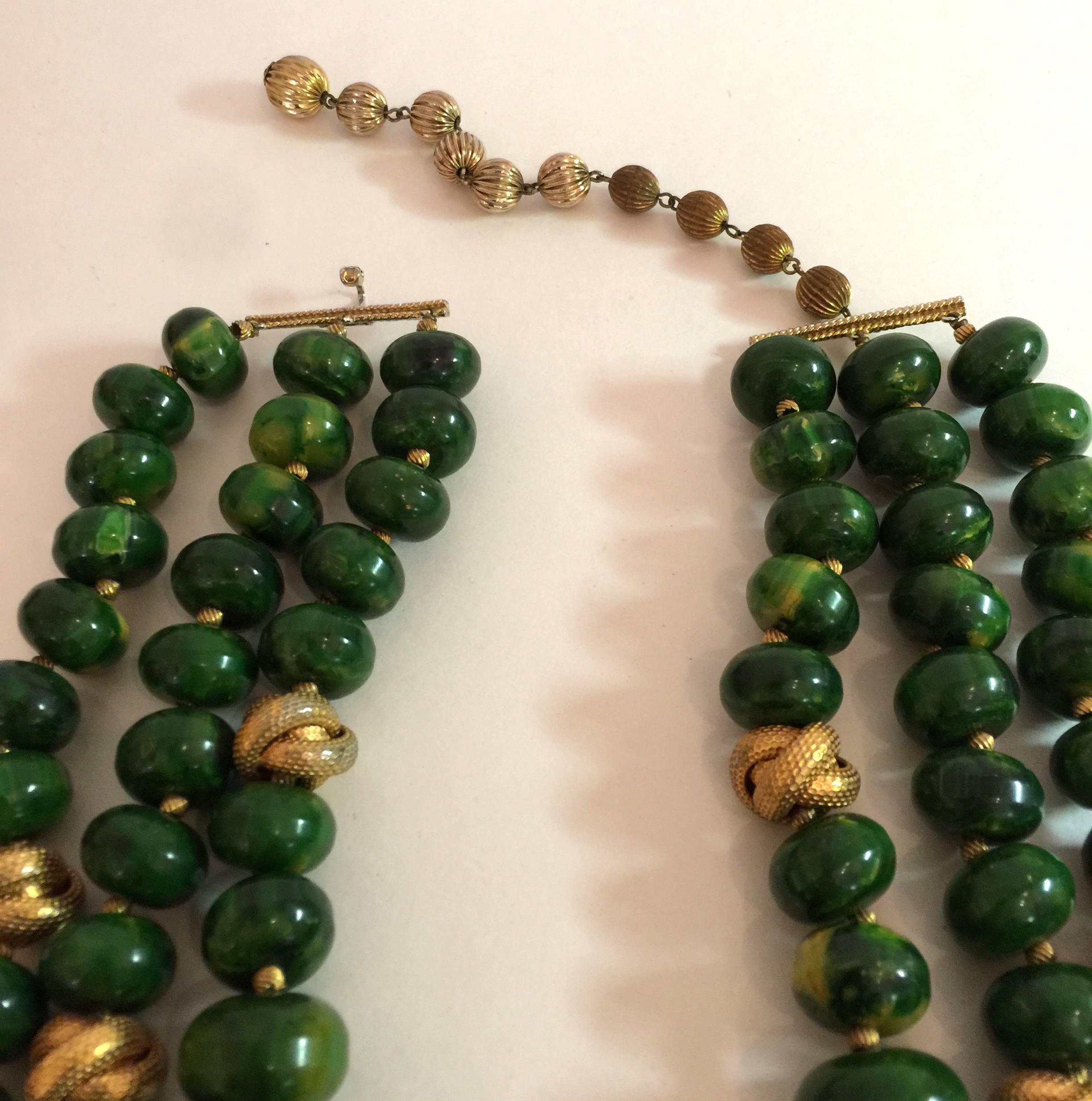 3 bead necklace