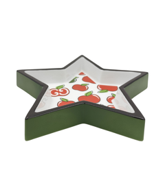 Gucci star shaped apples logo print vide poches tray