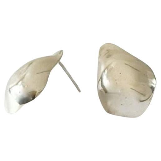 Dolores Ortega Cumbre Earrings in 925 Sterling Silver For Sale