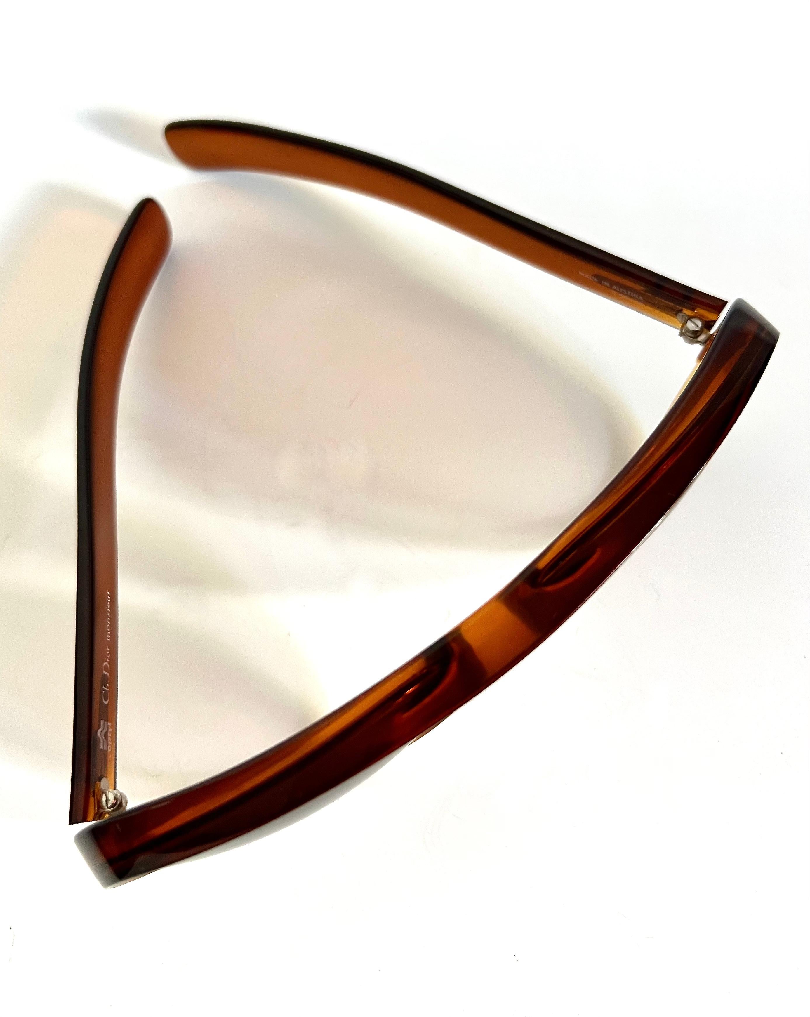 Occhiali da sole Christian Dior Oversize Monsieur in vendita 6
