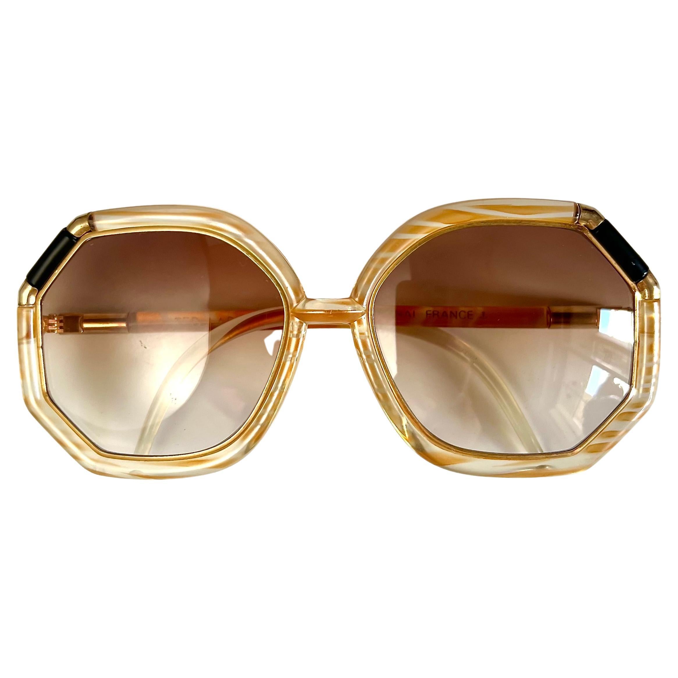 Occhiali da sole Oversize Ted Lapidus Paris in vendita