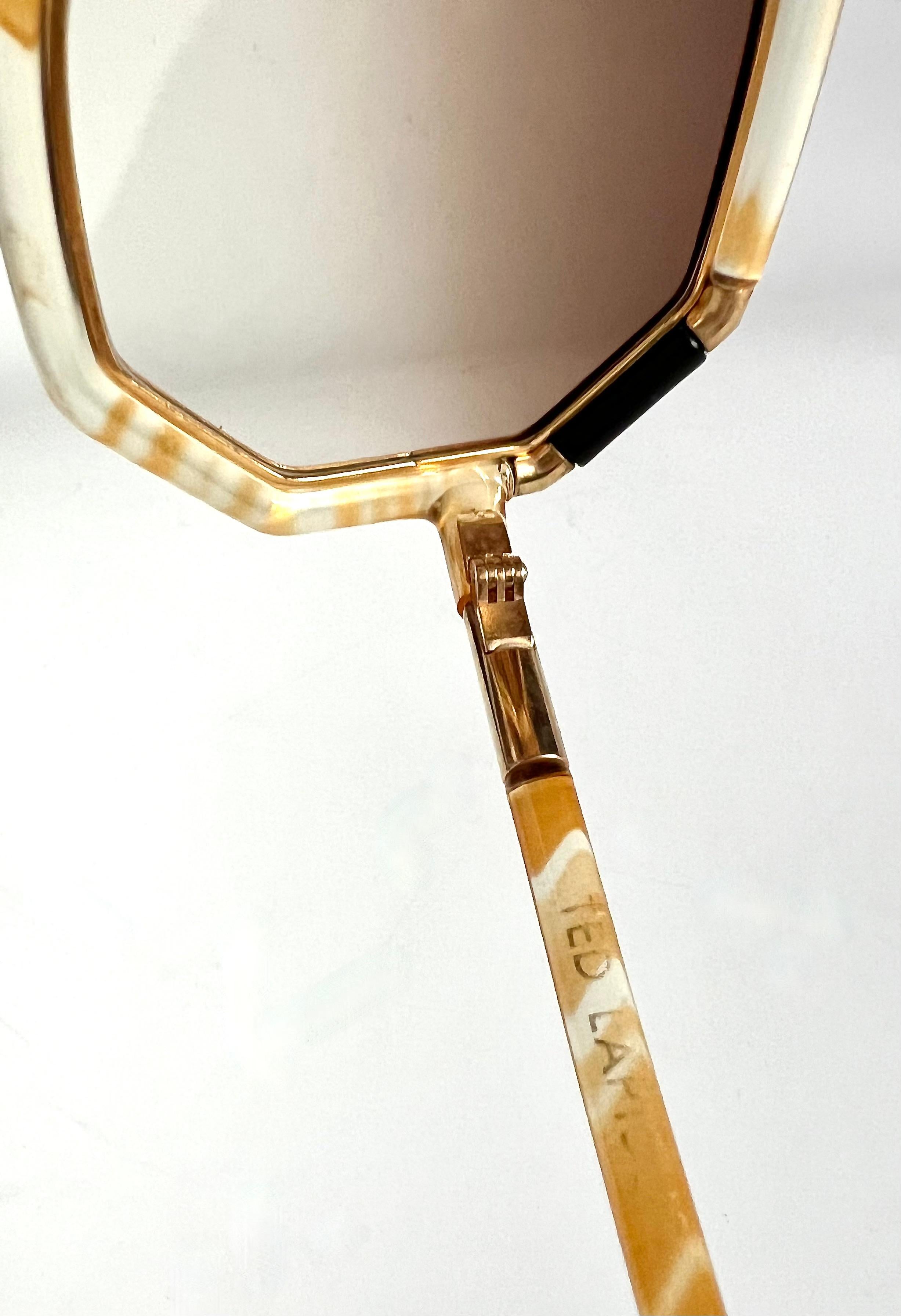 Occhiali da sole Oversize Ted Lapidus Paris in vendita 1