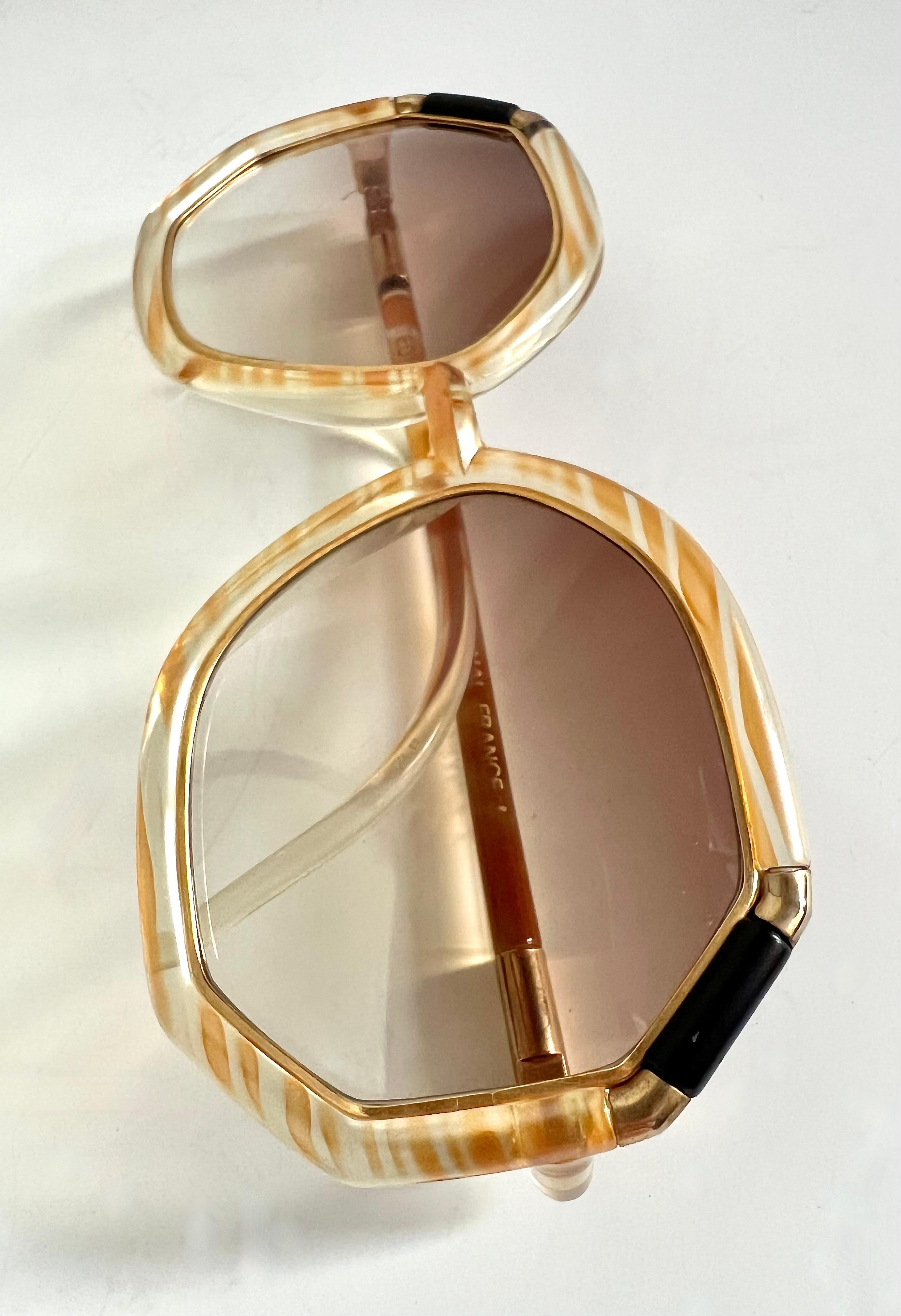 Occhiali da sole Oversize Ted Lapidus Paris in vendita 4