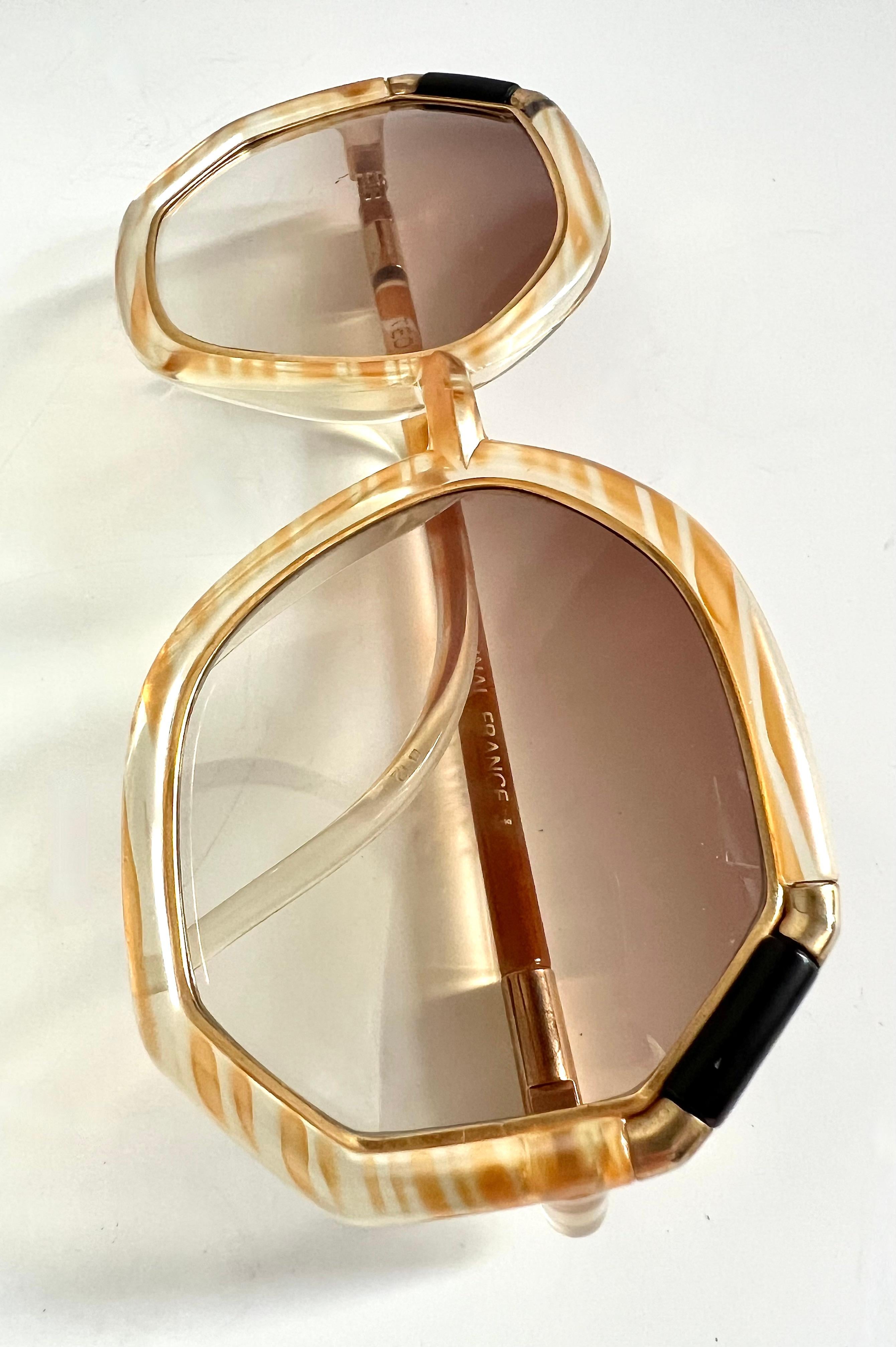 Occhiali da sole Oversize Ted Lapidus Paris in vendita 5