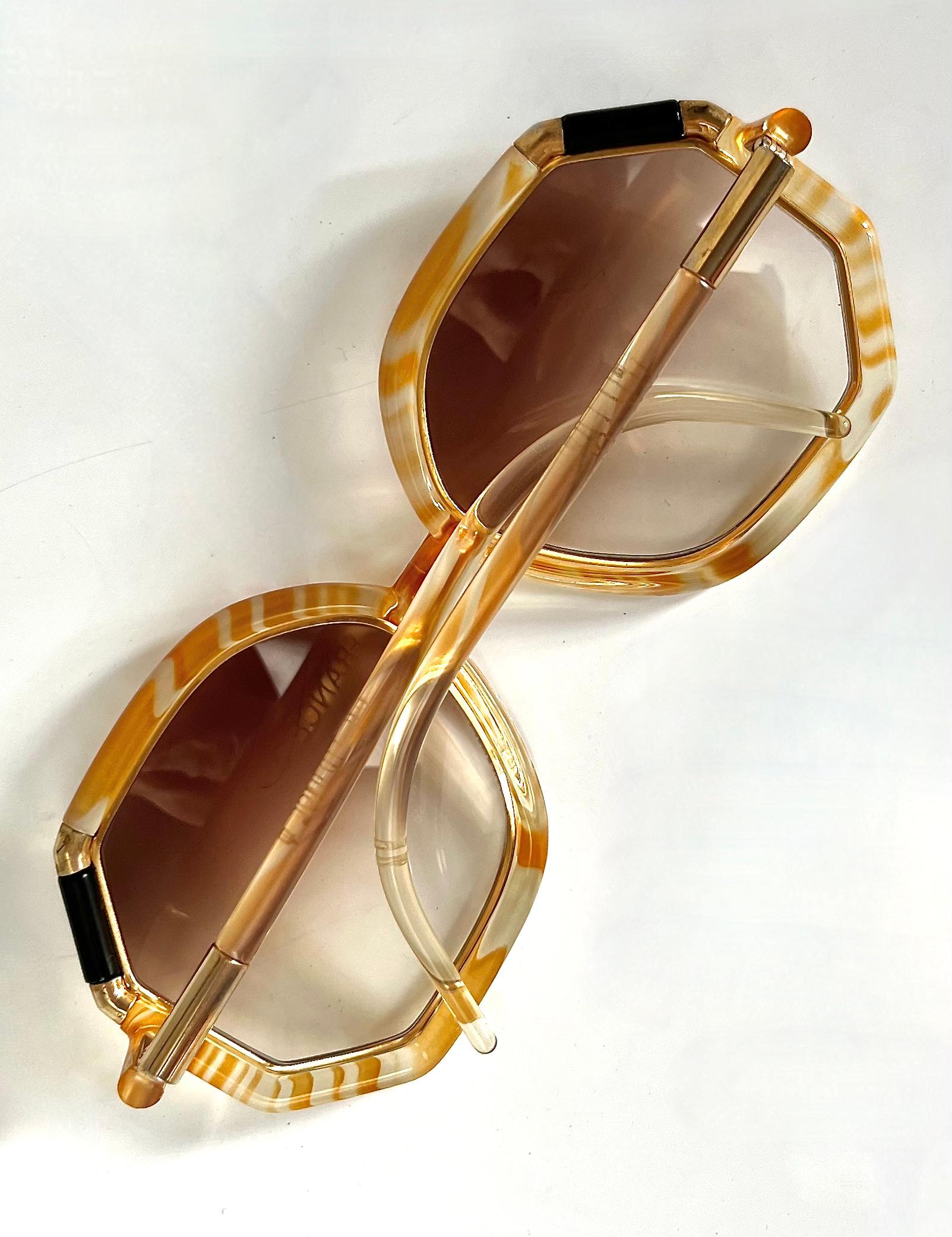 Occhiali da sole Oversize Ted Lapidus Paris in vendita 6