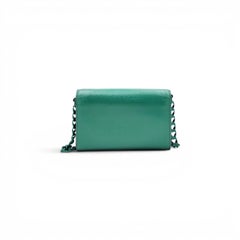 Gucci Mini Horsebit 1955 Shoulder Bag with Extra Strap in Green Leather