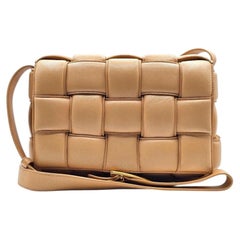 Bottega Veneta Padded Cassette Crossbody Bag Brown - Preowned
